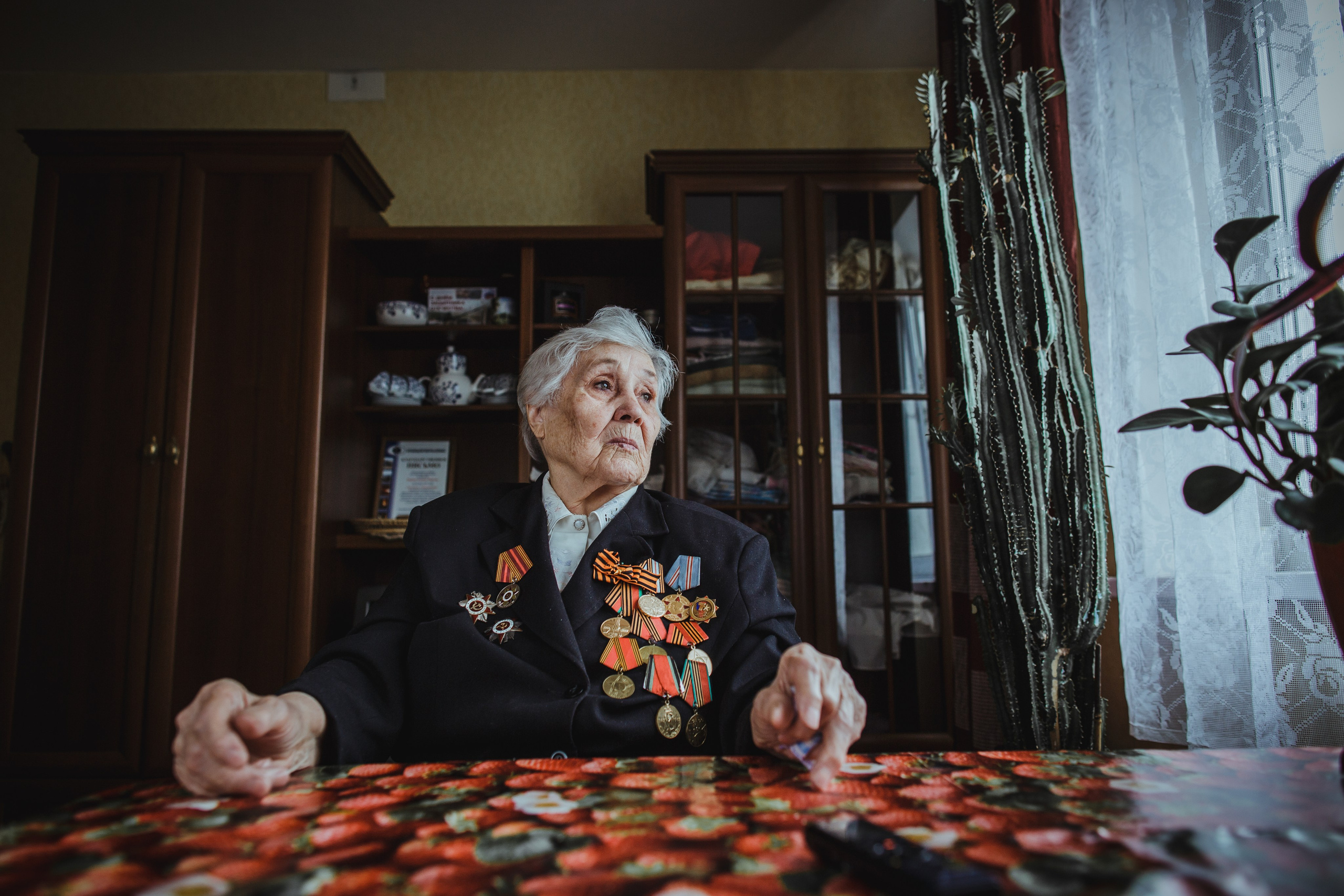 Ветеран Великой Отечественной Войны, портрет