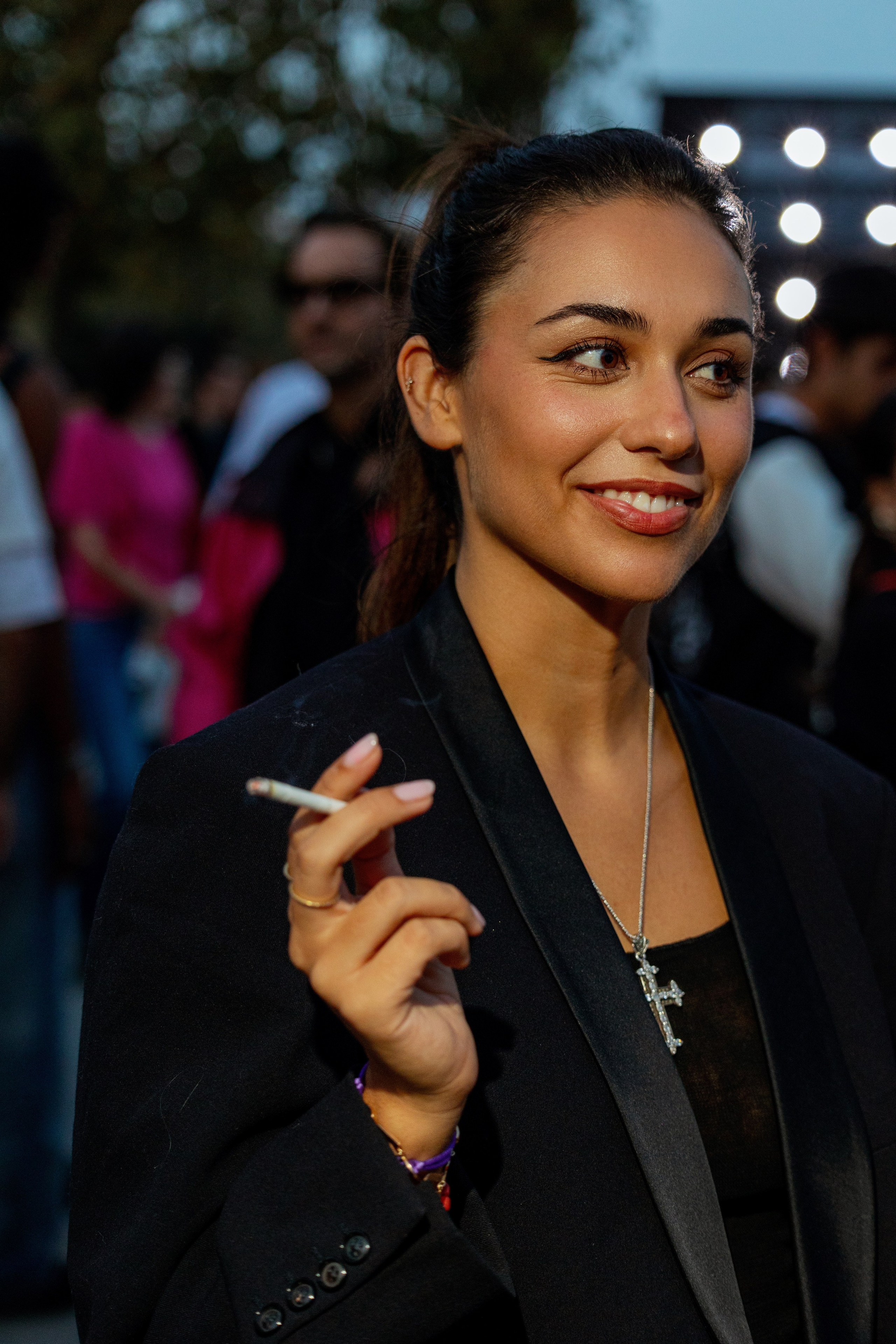 PFW SPRING SUMMER 2024 SAINT LAURENT. Photographer in Milan Ivan Goncharov