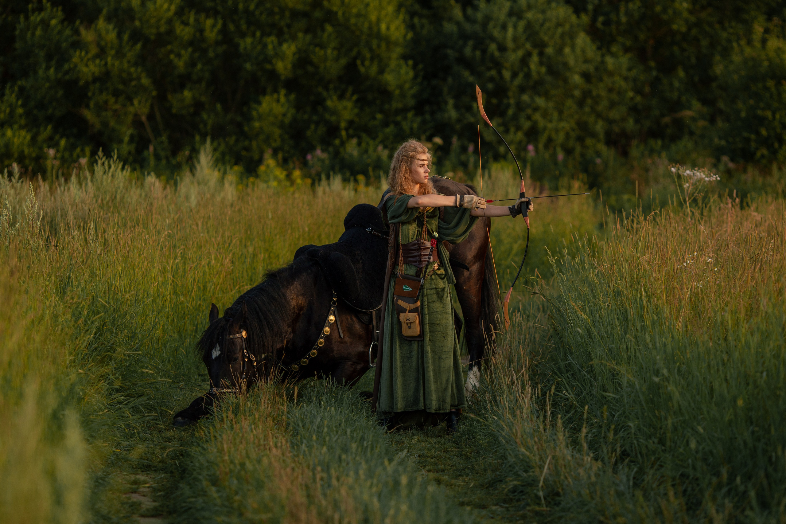 Съёмка для календаря