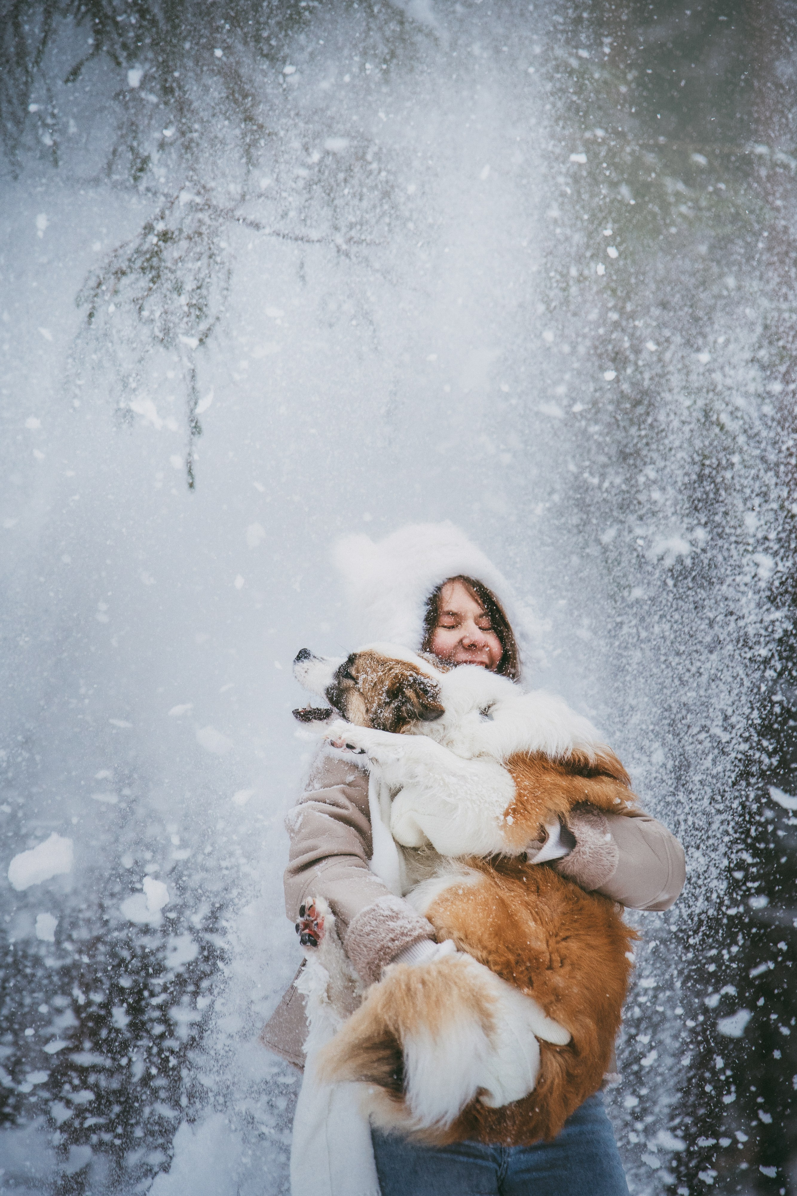 Катя, Анатолий и Елай. Фотограф анималист в Москве и Санкт-Петербурге Свиридова Анна