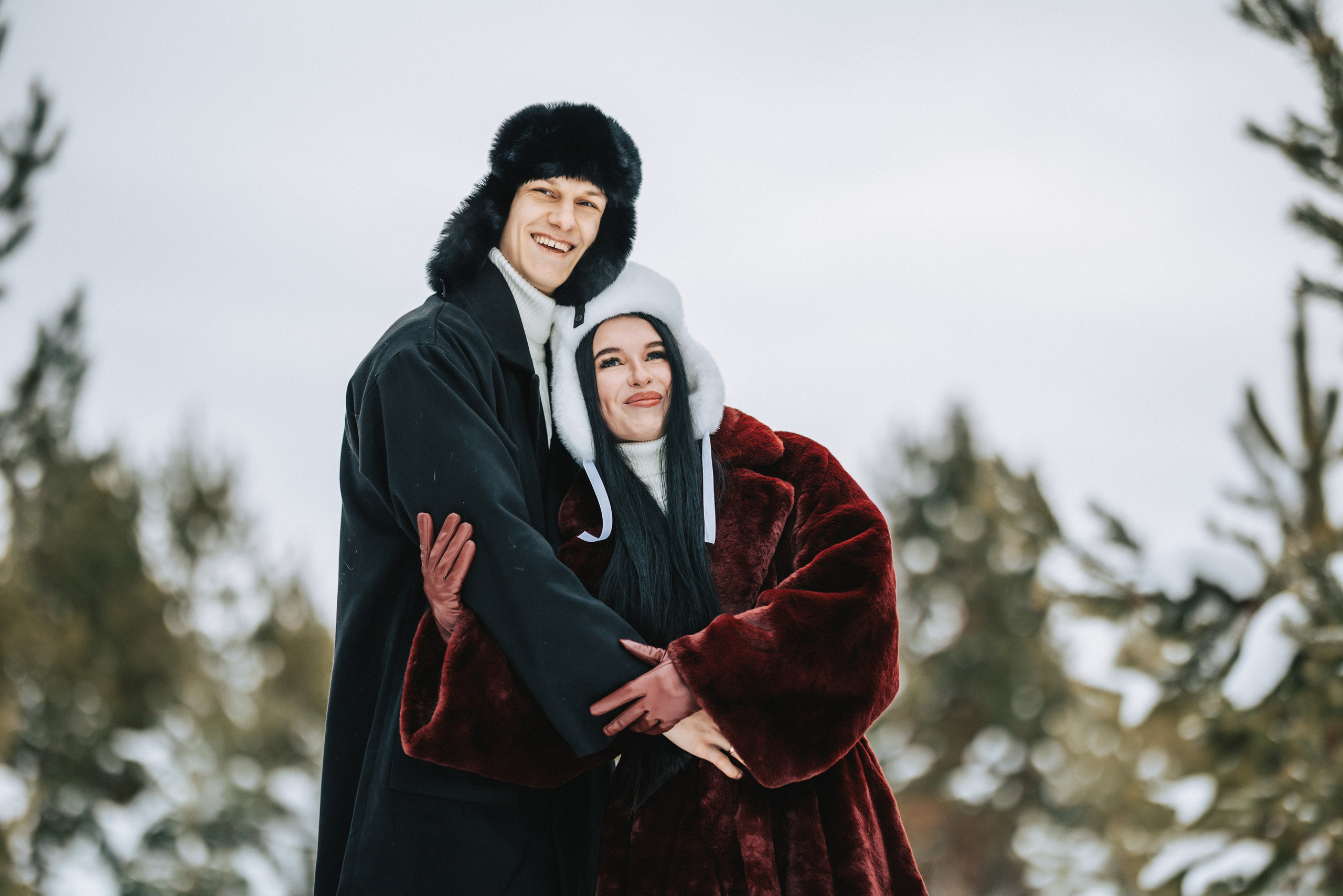Зимняя прогулка. Свадебный и семейный фотограф в Екатеринбурге Бондаренко Евгений