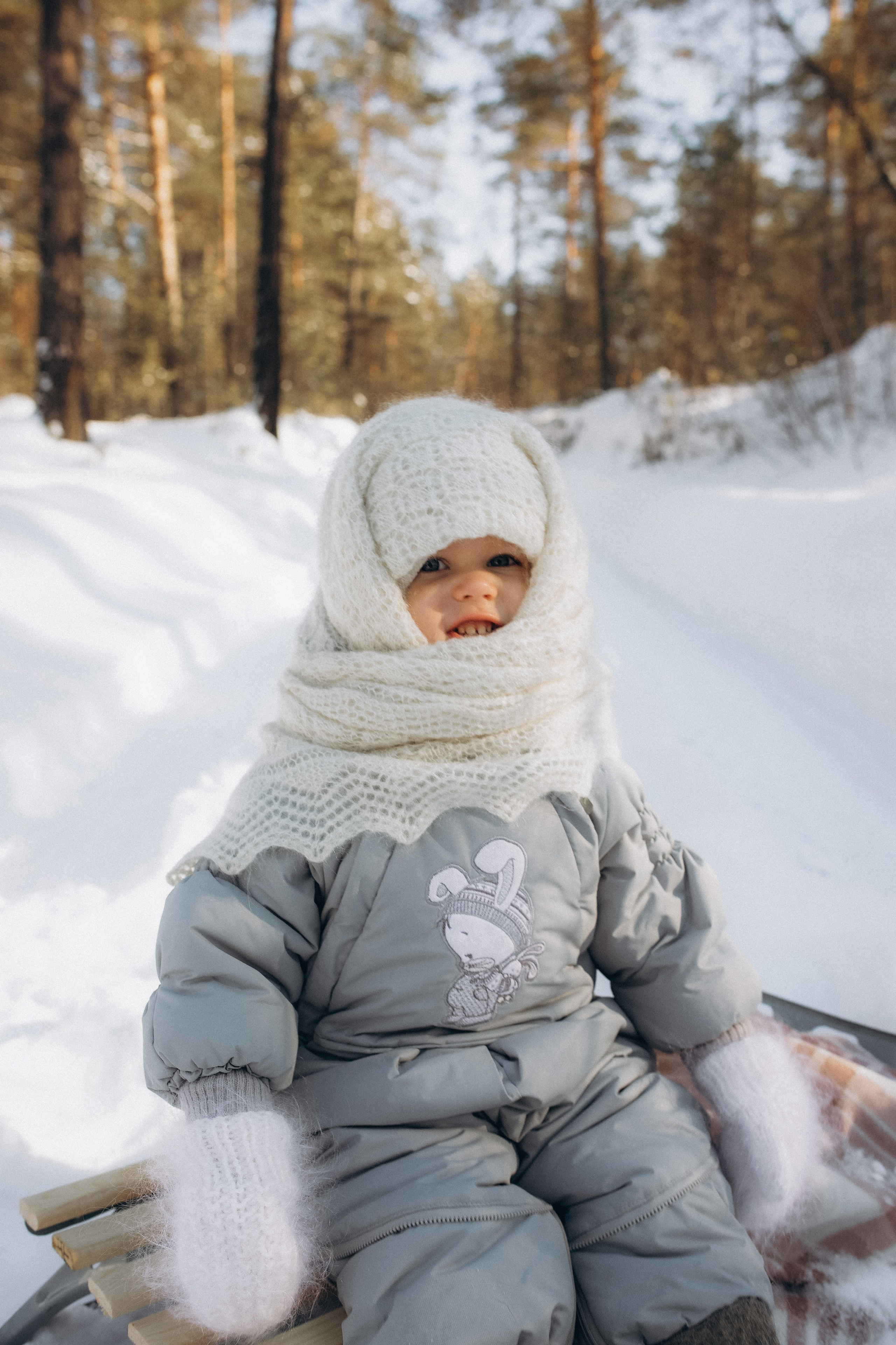 Девочка Зима. Семейный и детский фотограф город Тында Дарья
