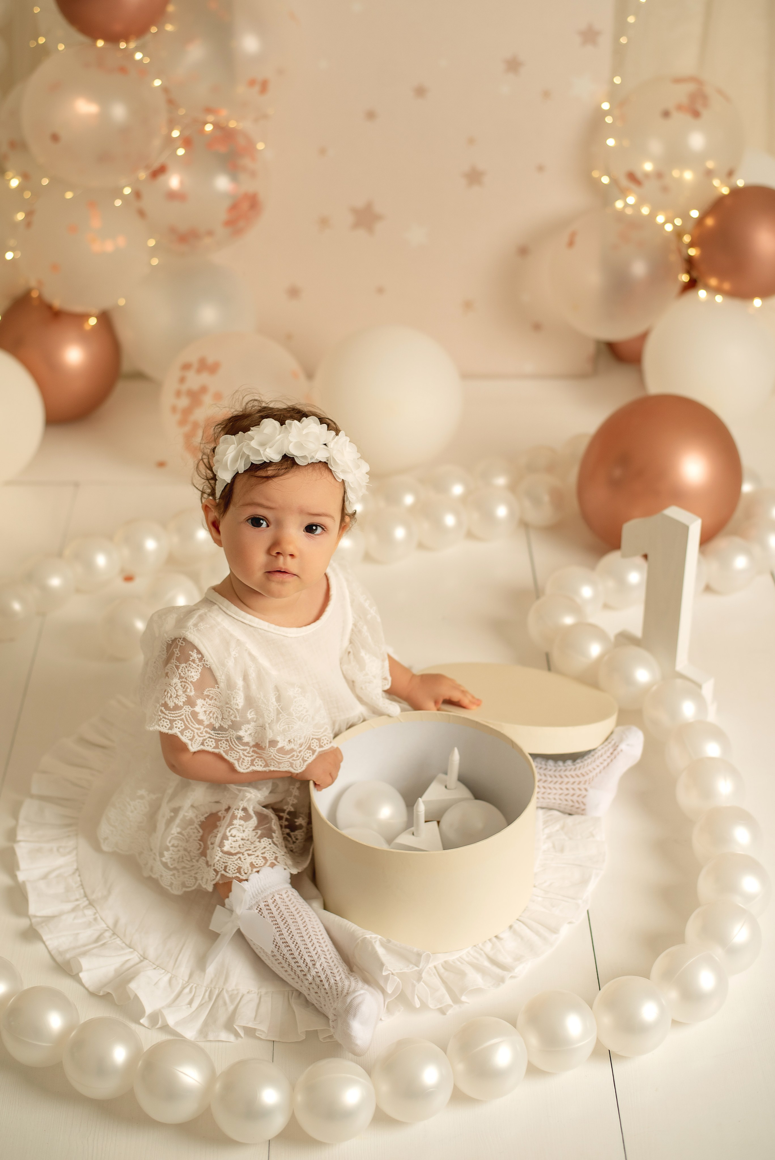 Леночка 1 годик. Семейный и детский фотограф Наталья Горда