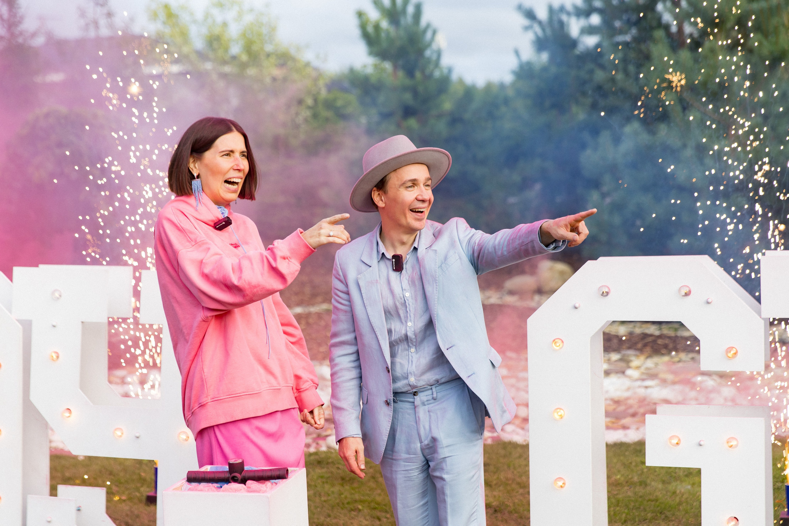 Гендер пати. Снимаю съемки