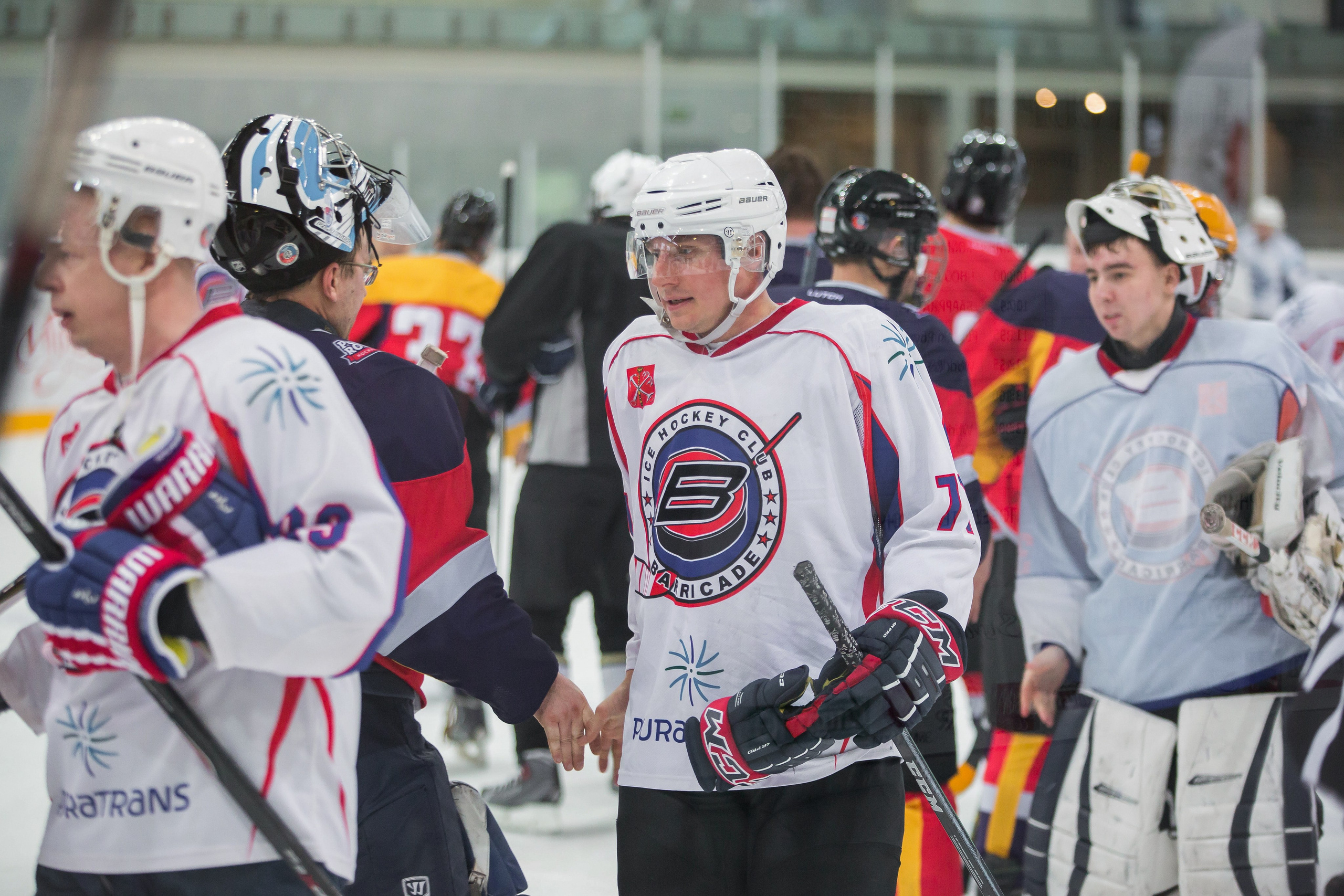 Хоккей для «Work&Sport». Снимаю съемки