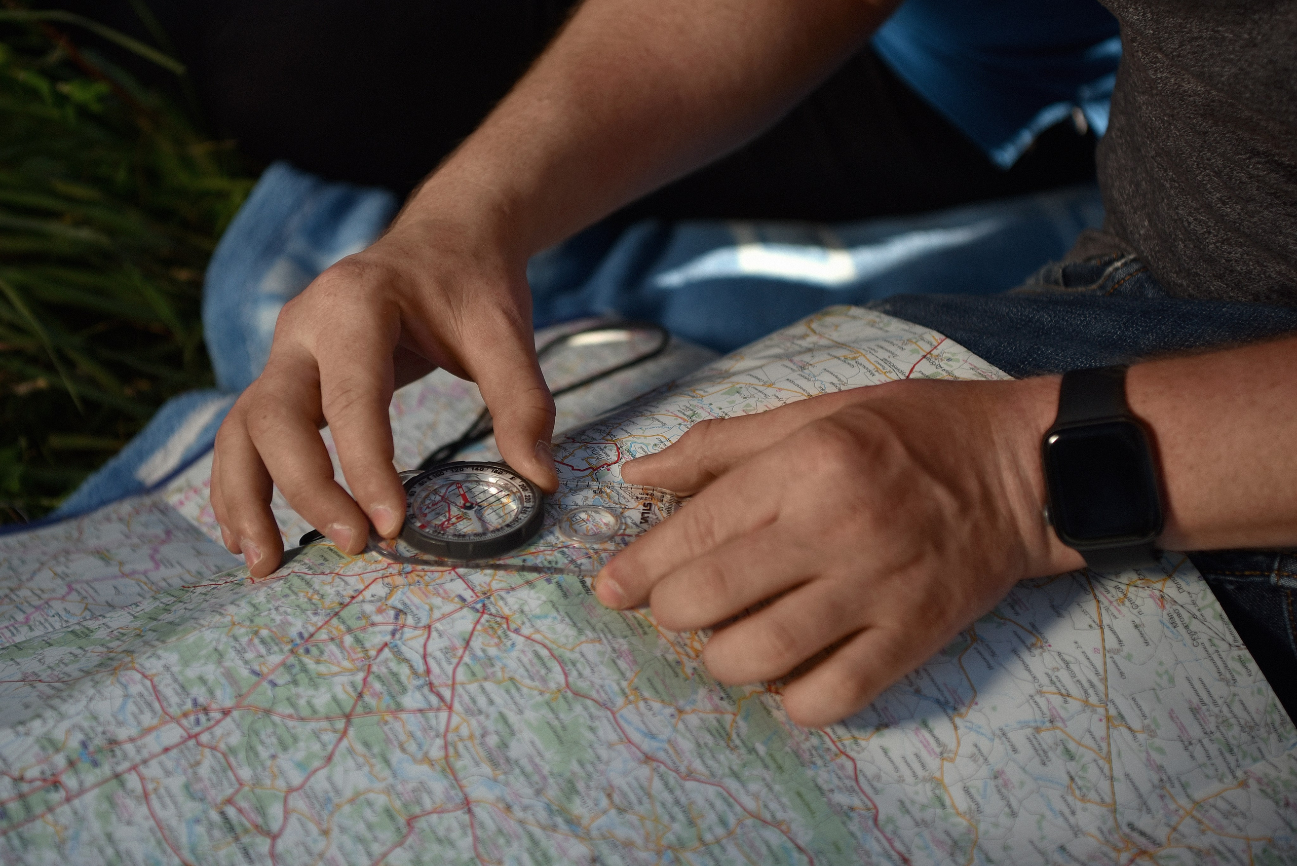 Маша и Серёжа. Отдых на природе