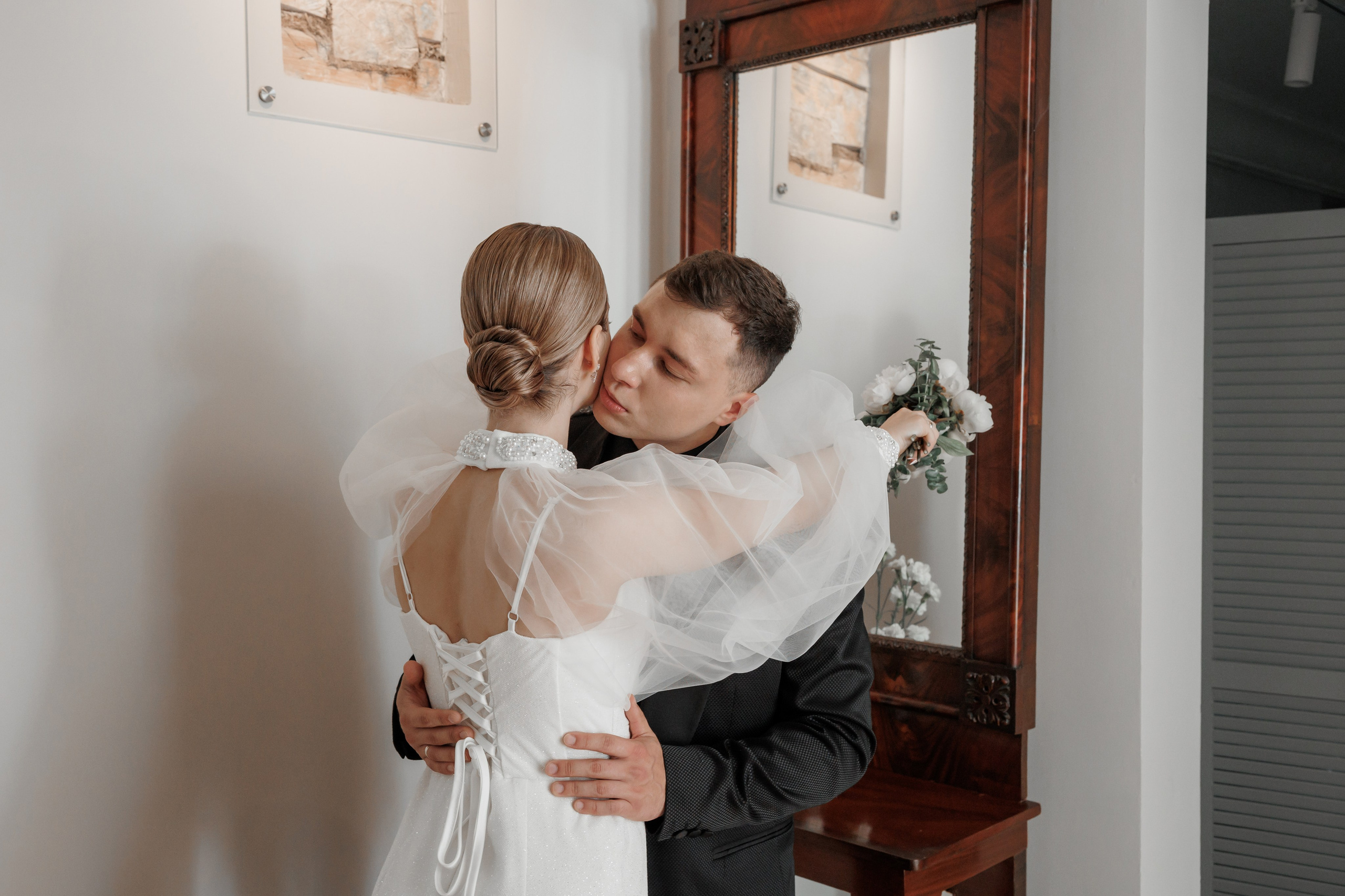 Анна и Сергей, Особняк Муравьевых-Апостолов, прогулка по ВДНХ, ресторан «Домик в саду». Свадебный и репортажный фотограф (Москва, Королев и другие)