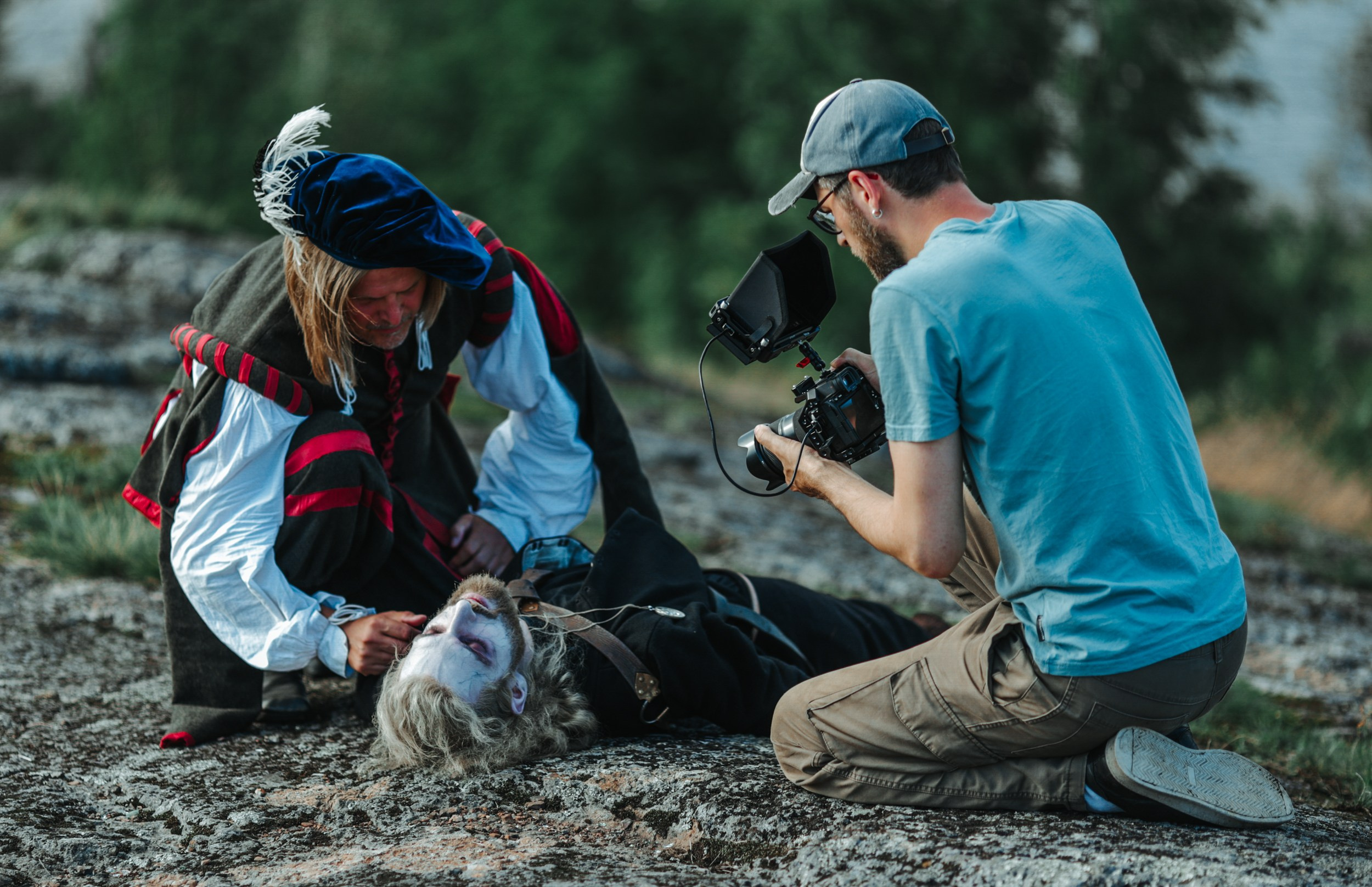 Съемка репортажа в Петрозаводске. Фотограф Варвара Ермоленко