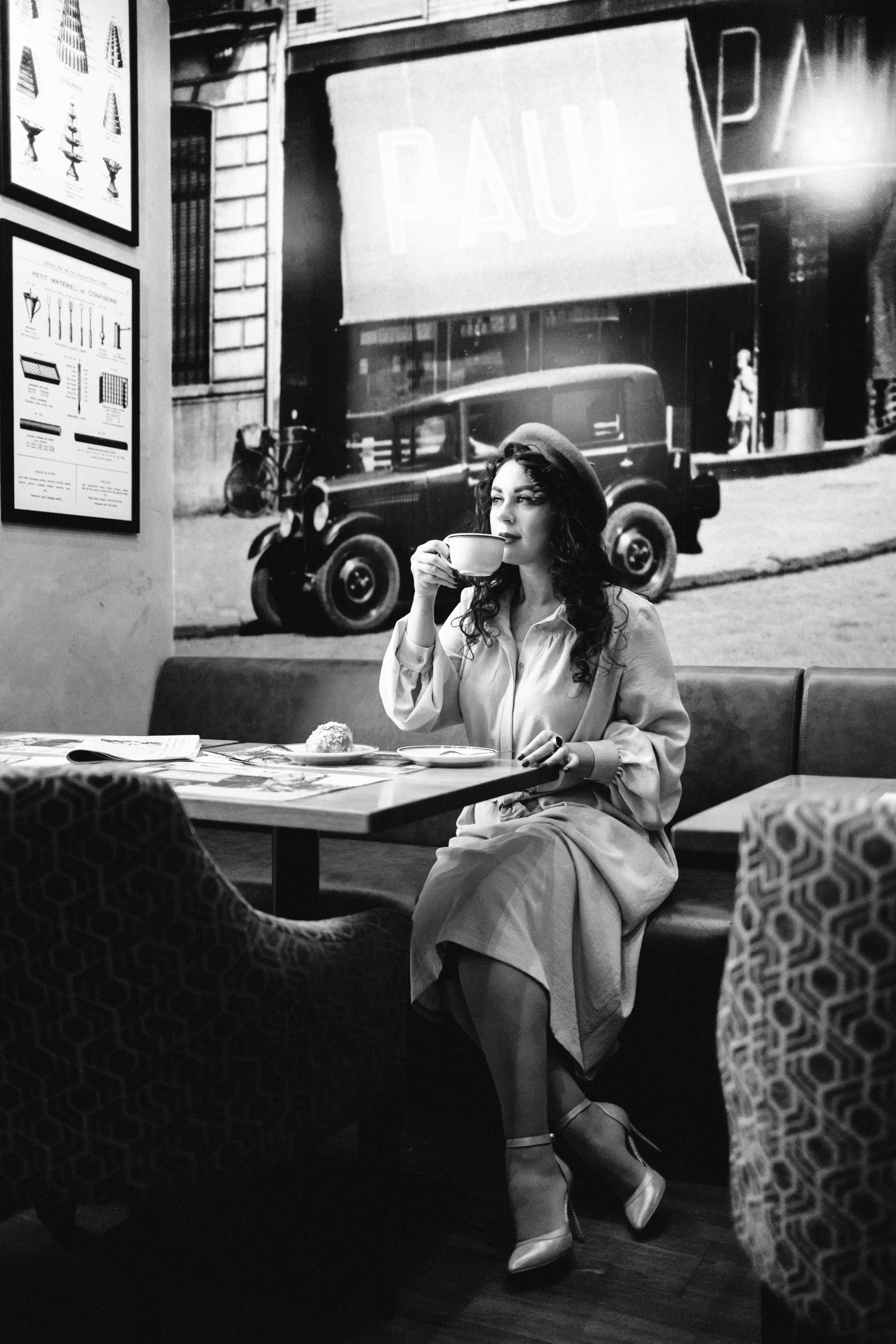 Парижское настроение в осеннем Минске. Портретный фотограф в Минске Анна Волейко