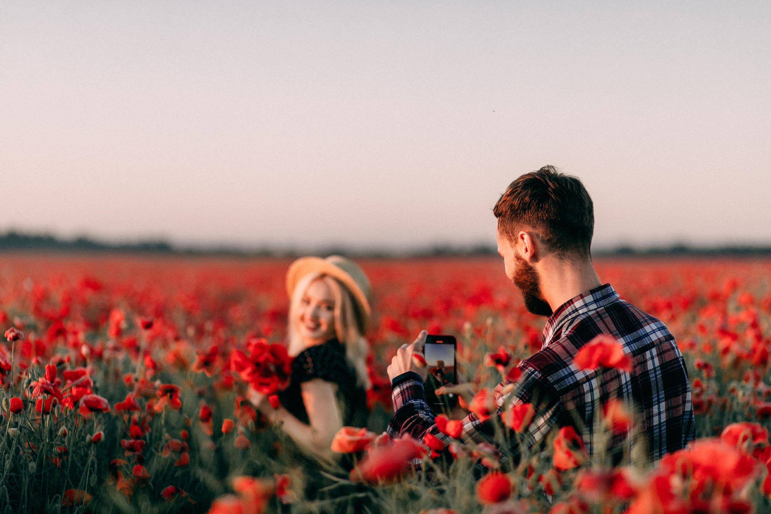 Встретить рассвет в маковом поле. Портретный фотограф в Минске Анна Волейко