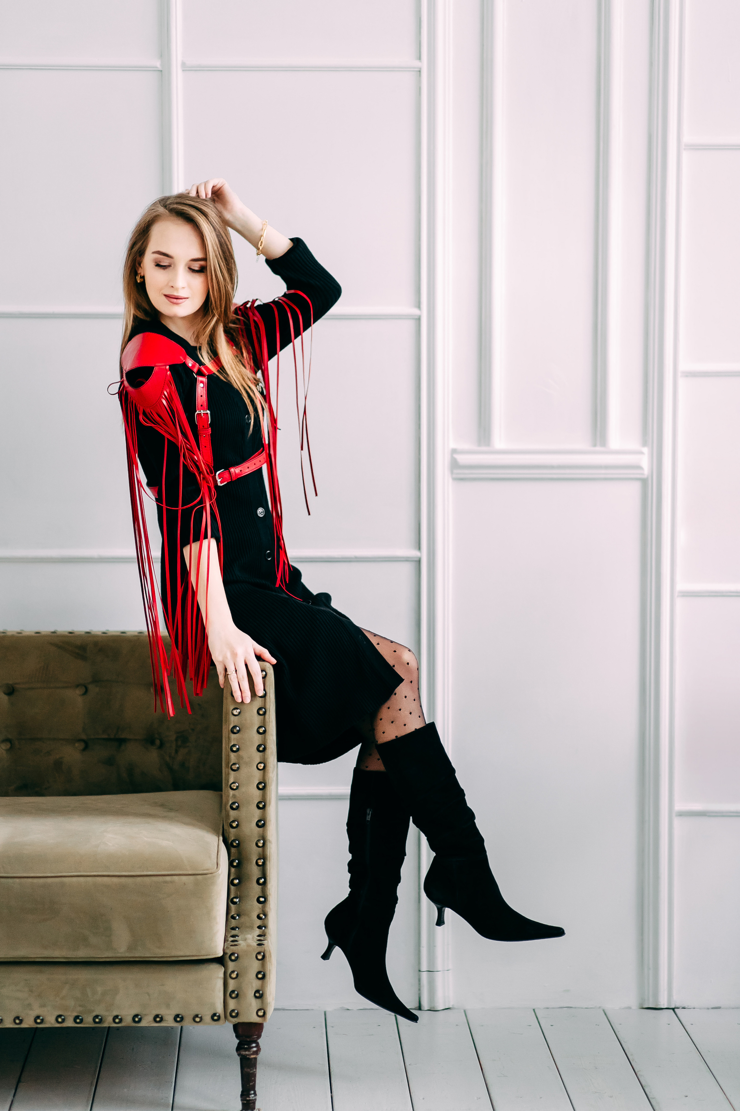 Портупеи бренда Cat28Lin. Портретный фотограф в Минске Анна Волейко