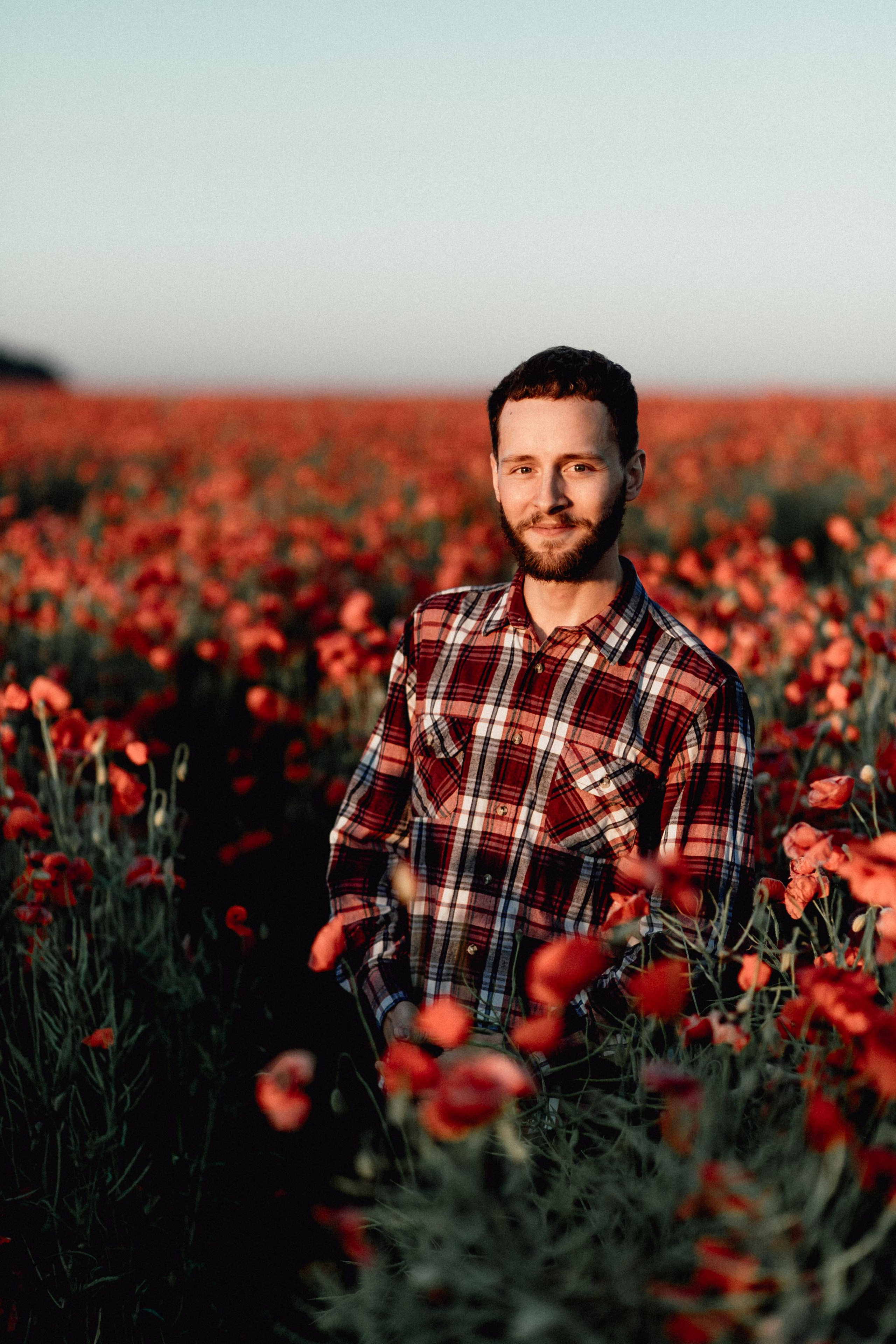 Встретить рассвет в маковом поле. Портретный фотограф в Минске Анна Волейко