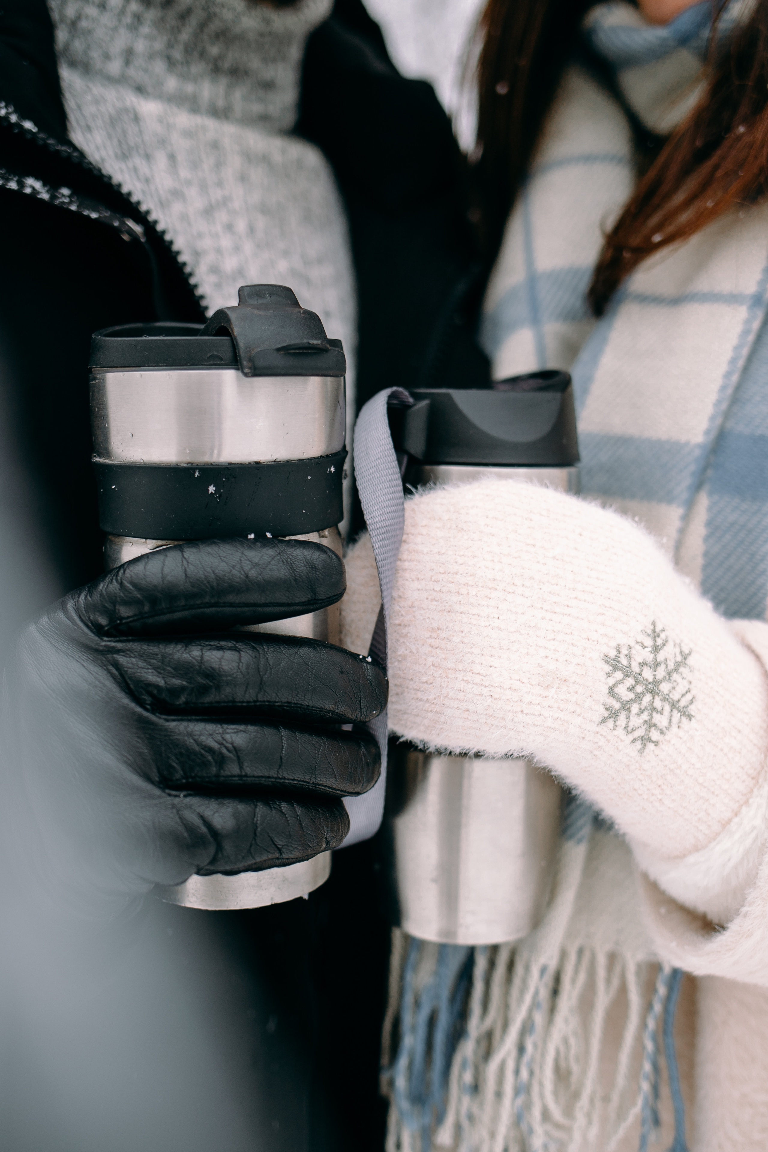 Любовь в заснеженном лесу. Портретный фотограф в Минске Анна Волейко
