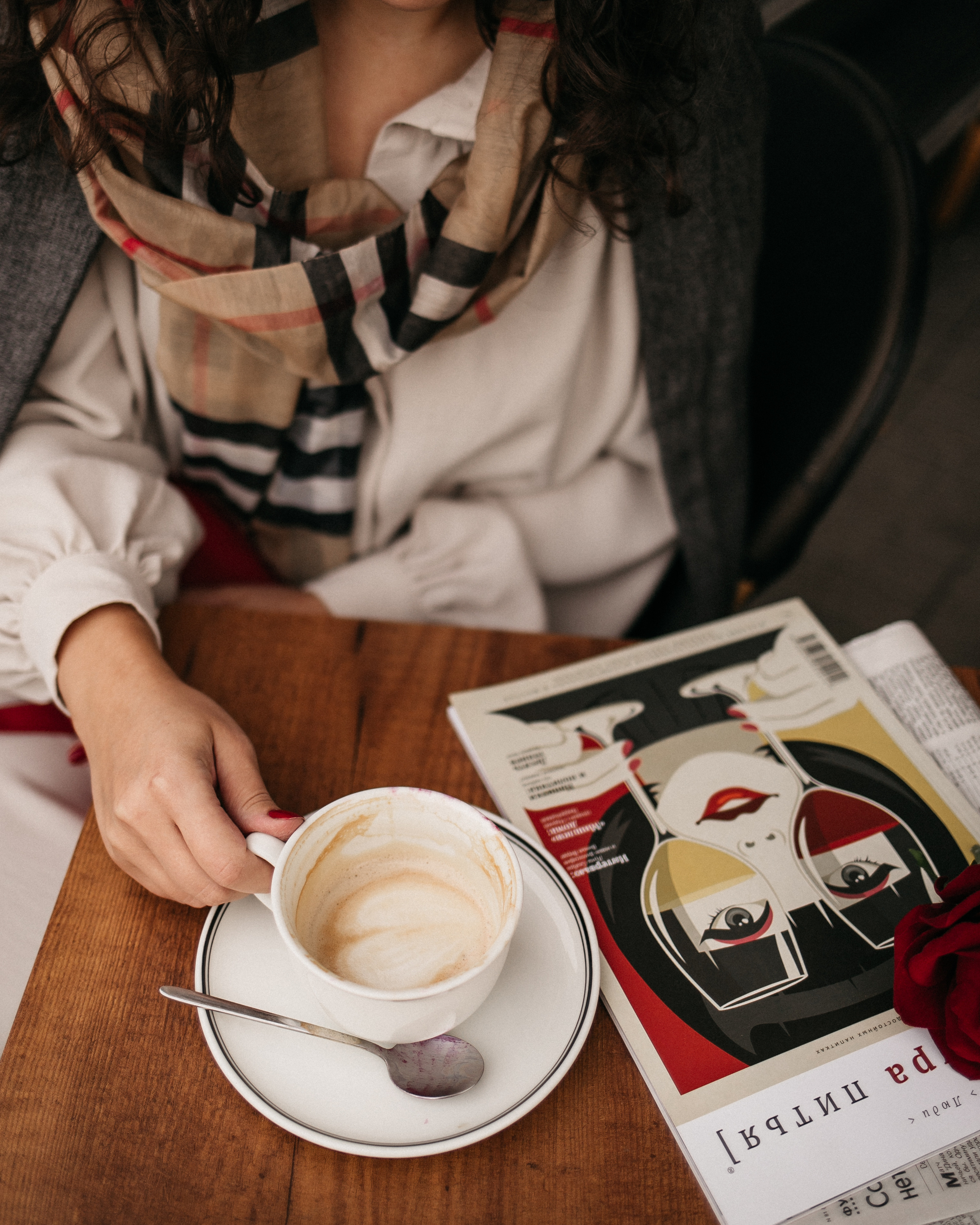 Парижское настроение в осеннем Минске. Портретный фотограф в Минске Анна Волейко