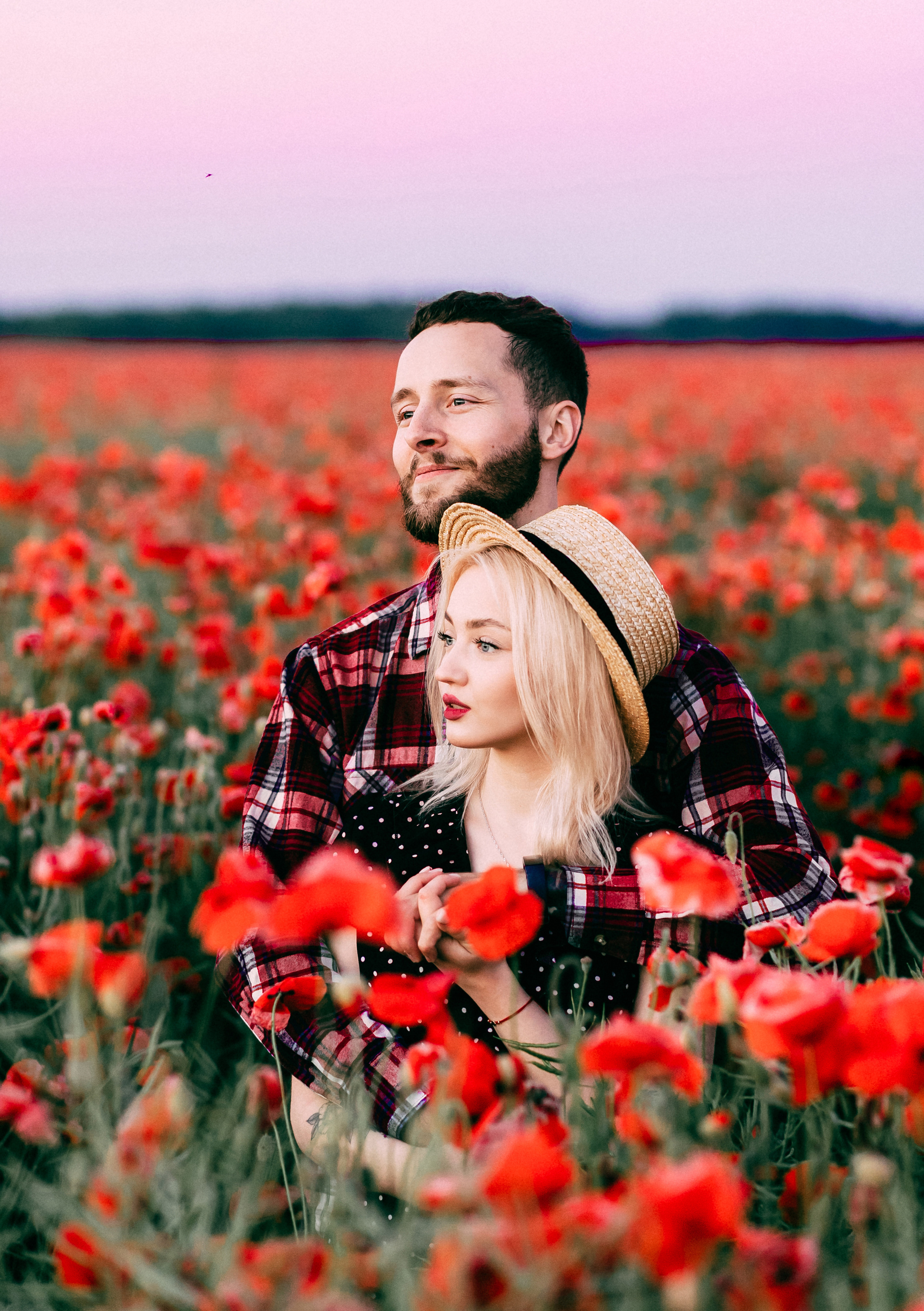 Встретить рассвет в маковом поле. Портретный фотограф в Минске Анна Волейко