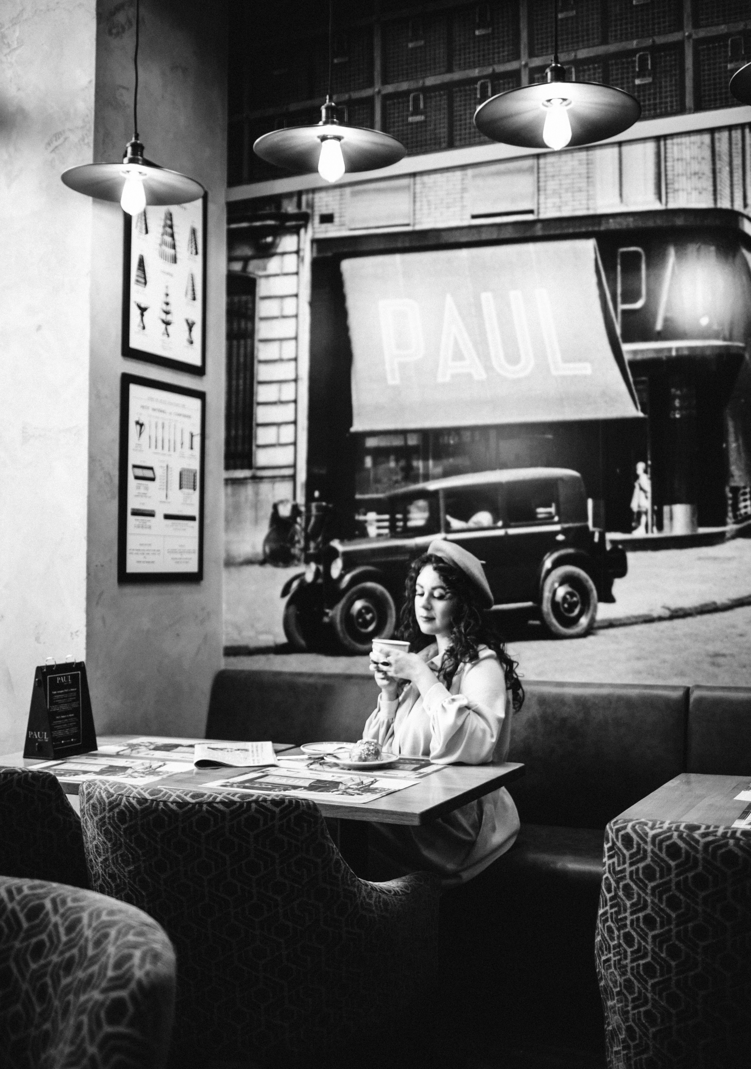 Парижское настроение в осеннем Минске. Портретный фотограф в Минске Анна Волейко