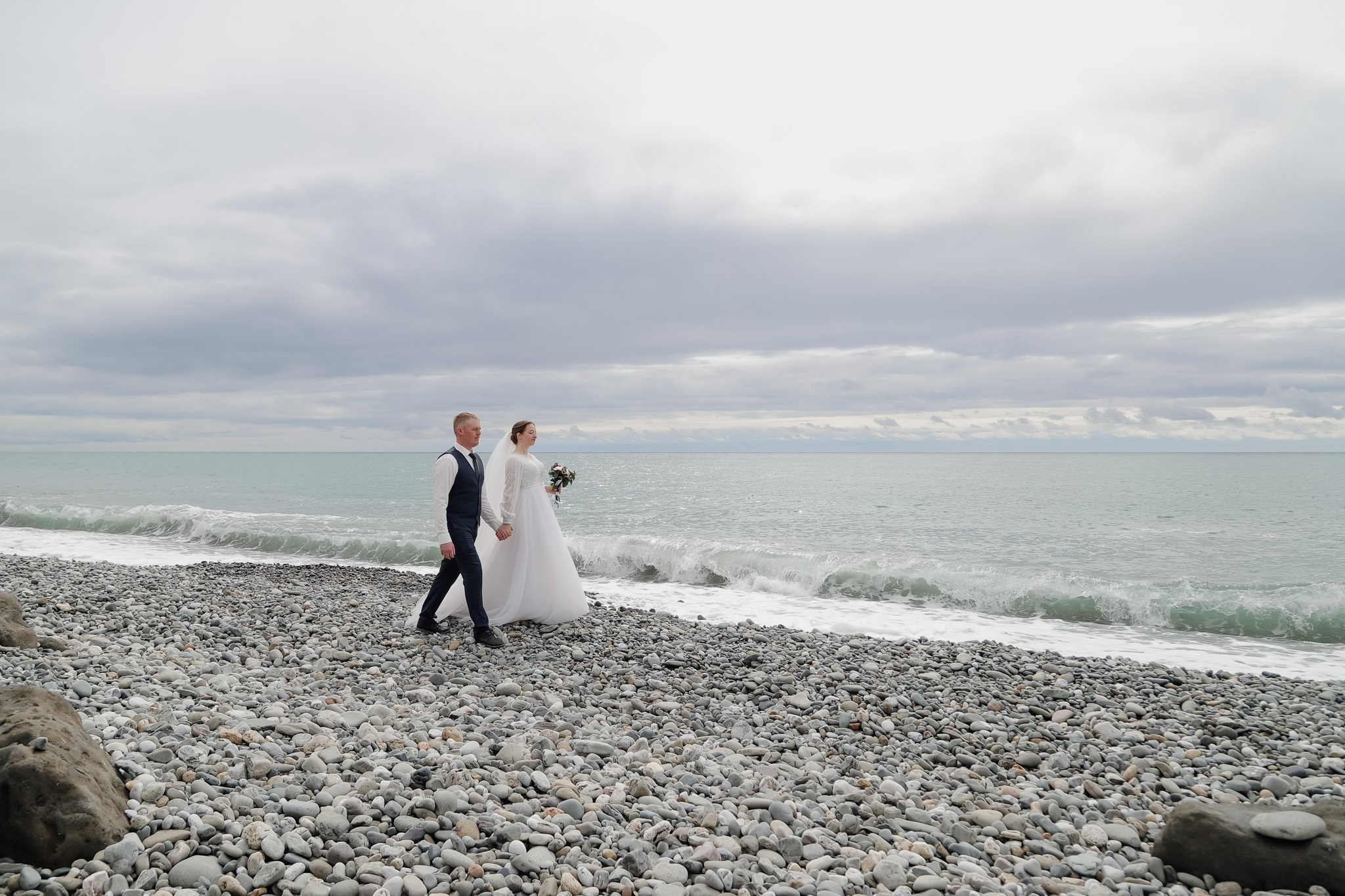 Свадебная фотосъемка на море. Свадебный, семейный, детский фотограф в Сочи Виолетта Александрова