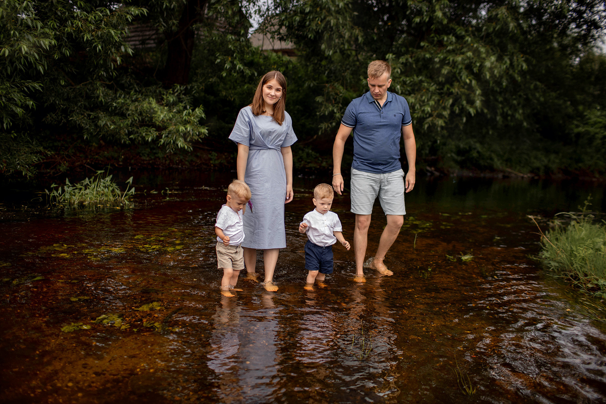 Прогулка на Орше с Кириллом и Марком. Детский и семейный фотограф в Твери Ольга Крестьянинова