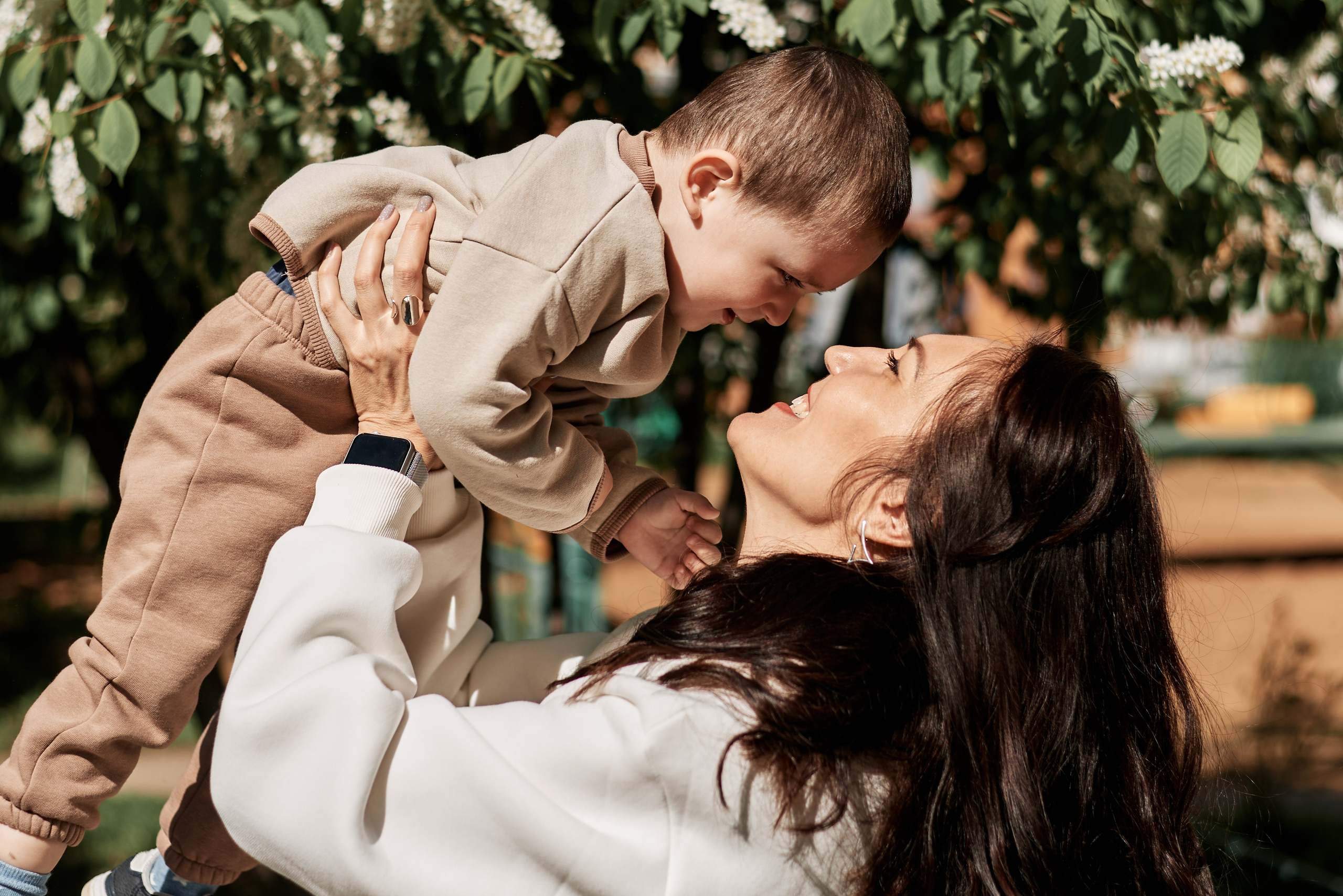 Фотопрогулка Луизы и Максима. Семейный фотограф в Железнодорожном Масаева Елена