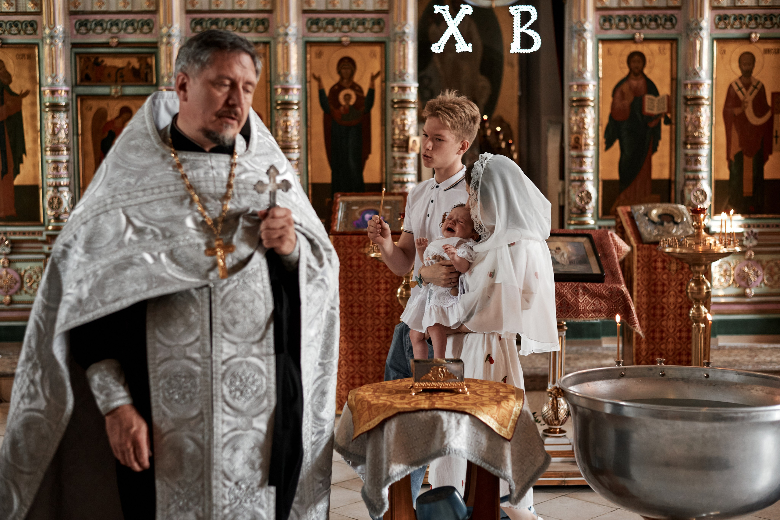 Фотосъемка таинства крещения. Семейный фотограф в Железнодорожном Масаева Елена