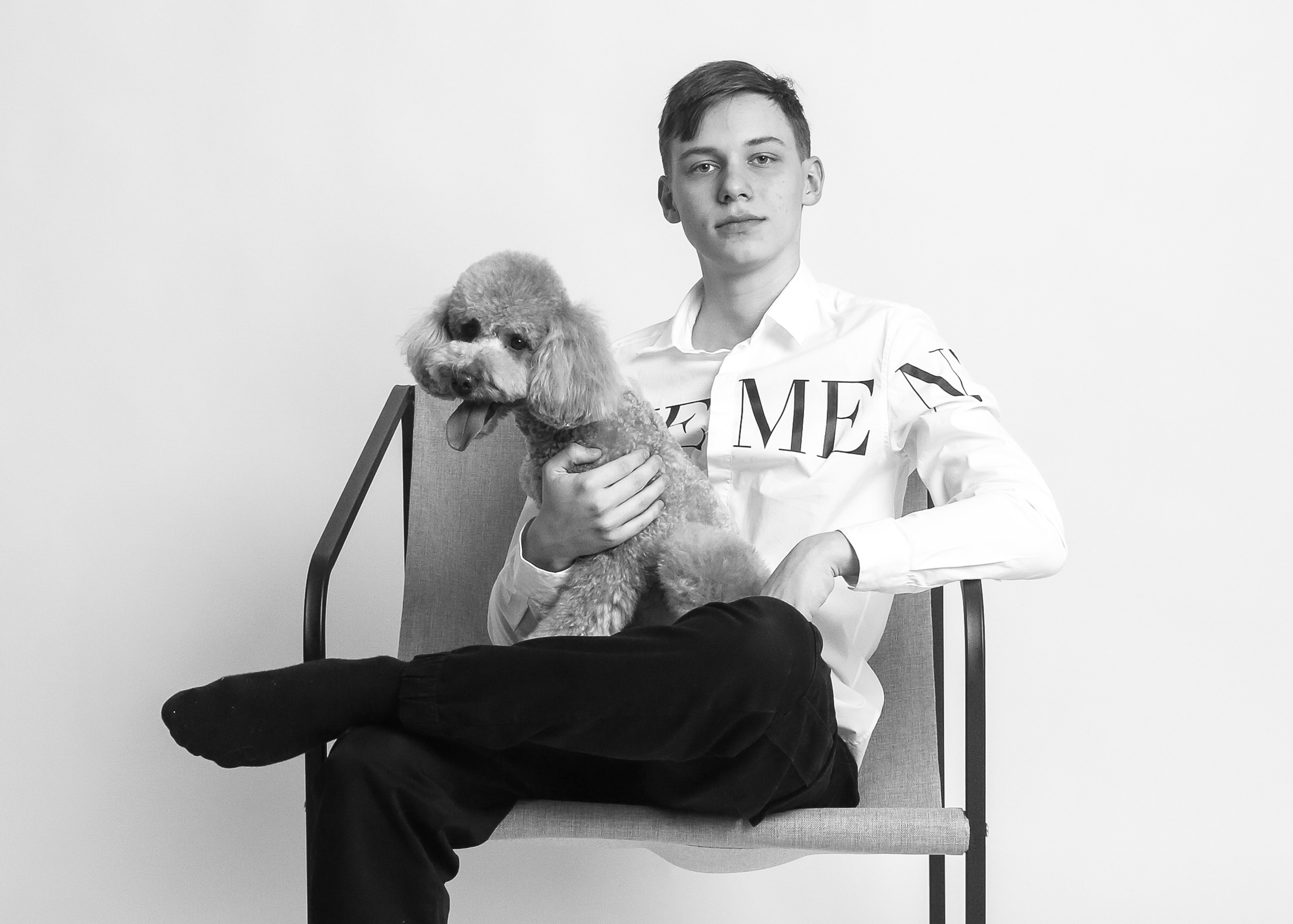 Собака тоже член семьи. Фотостудия Автопортретная № 2 в Ижевске