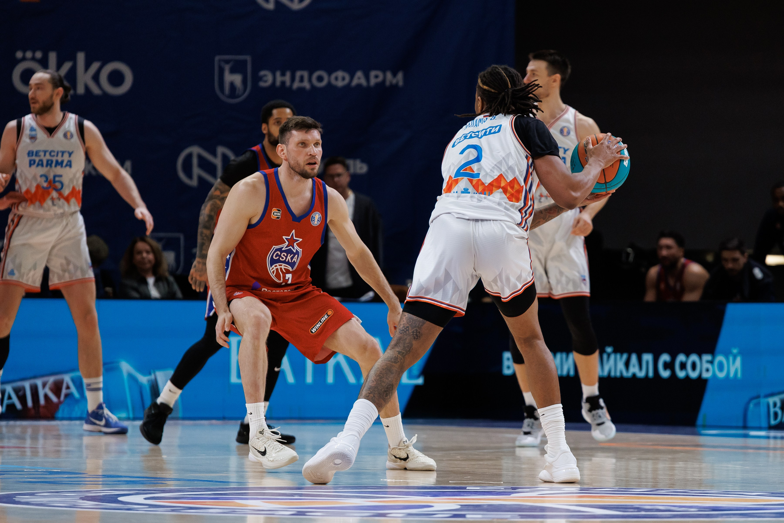 Баскетбол. ЦСКА — ПАРМА