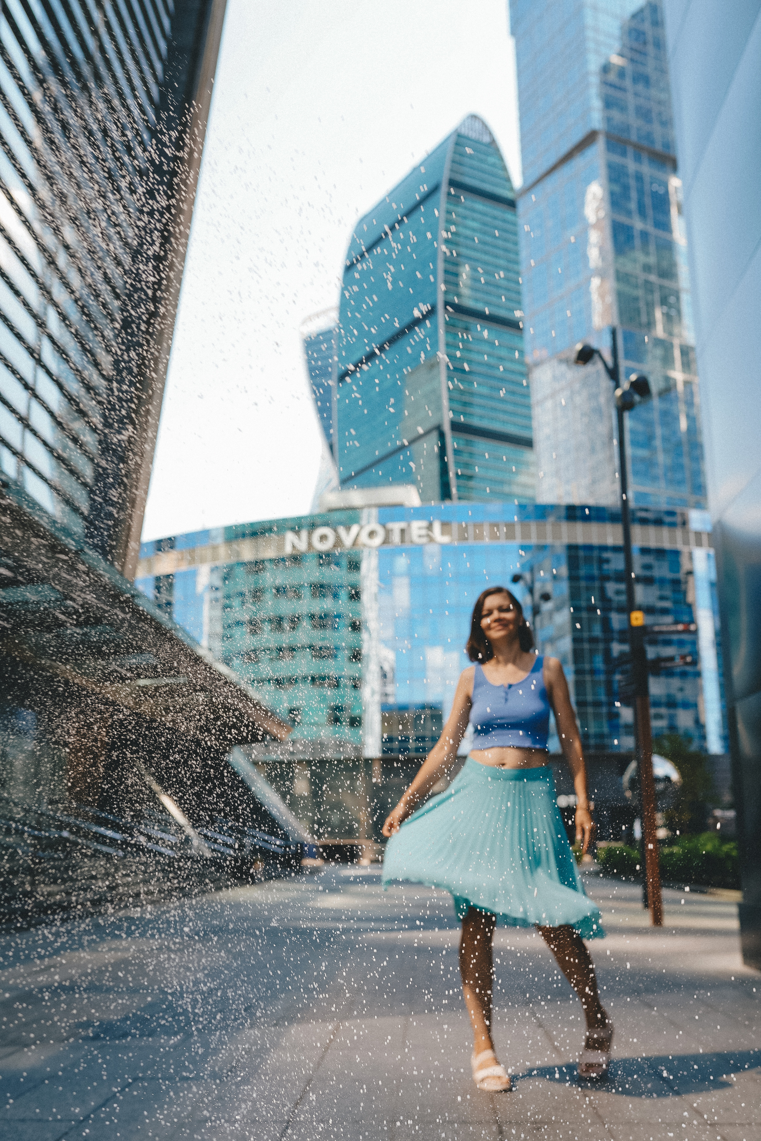 Фотопрогулка в Москва Сити. Семейный lifestyle фотограф Наталья Разгуляева в Москве