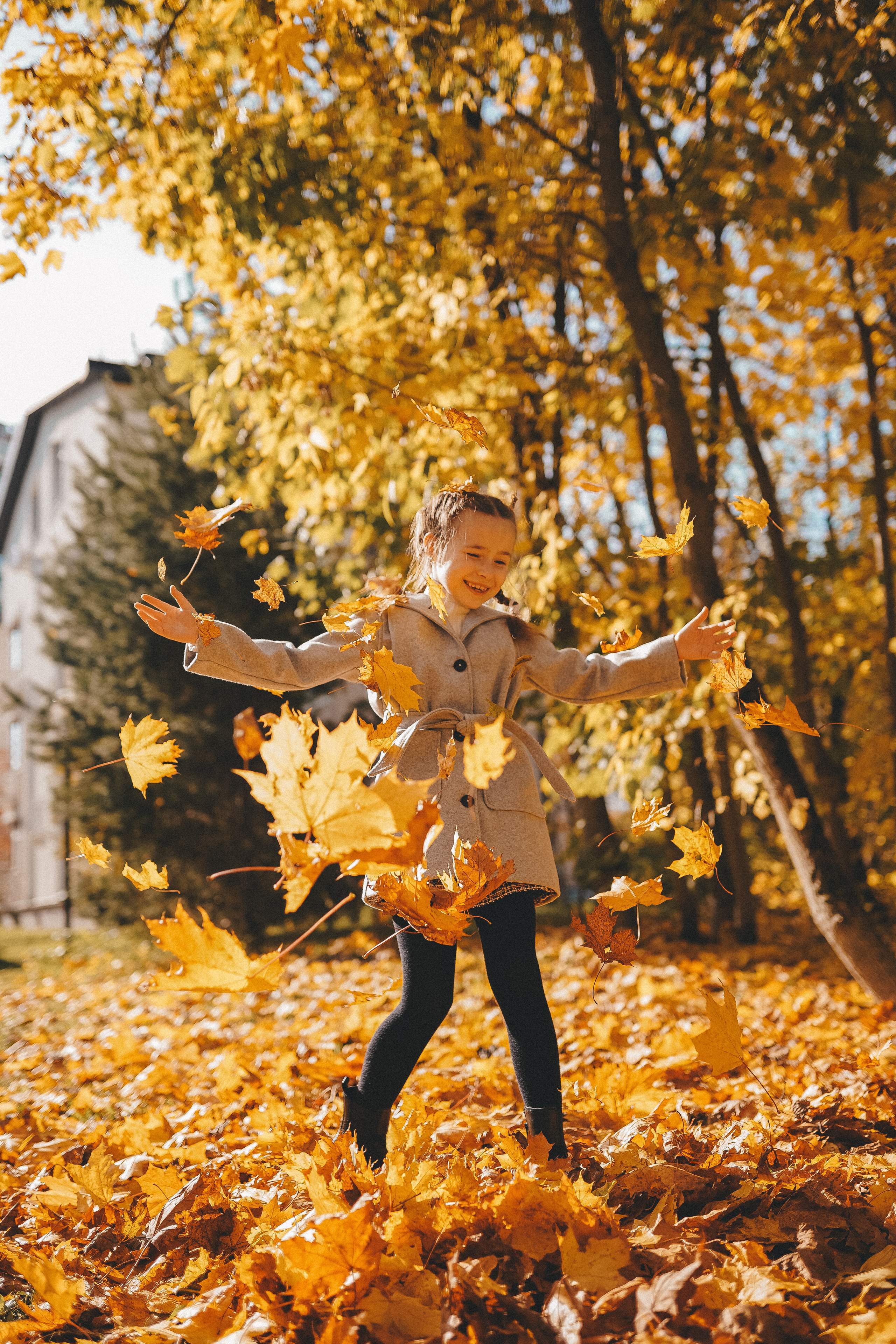 Осень с Машей. Семейный lifestyle фотограф Наталья Разгуляева в Москве