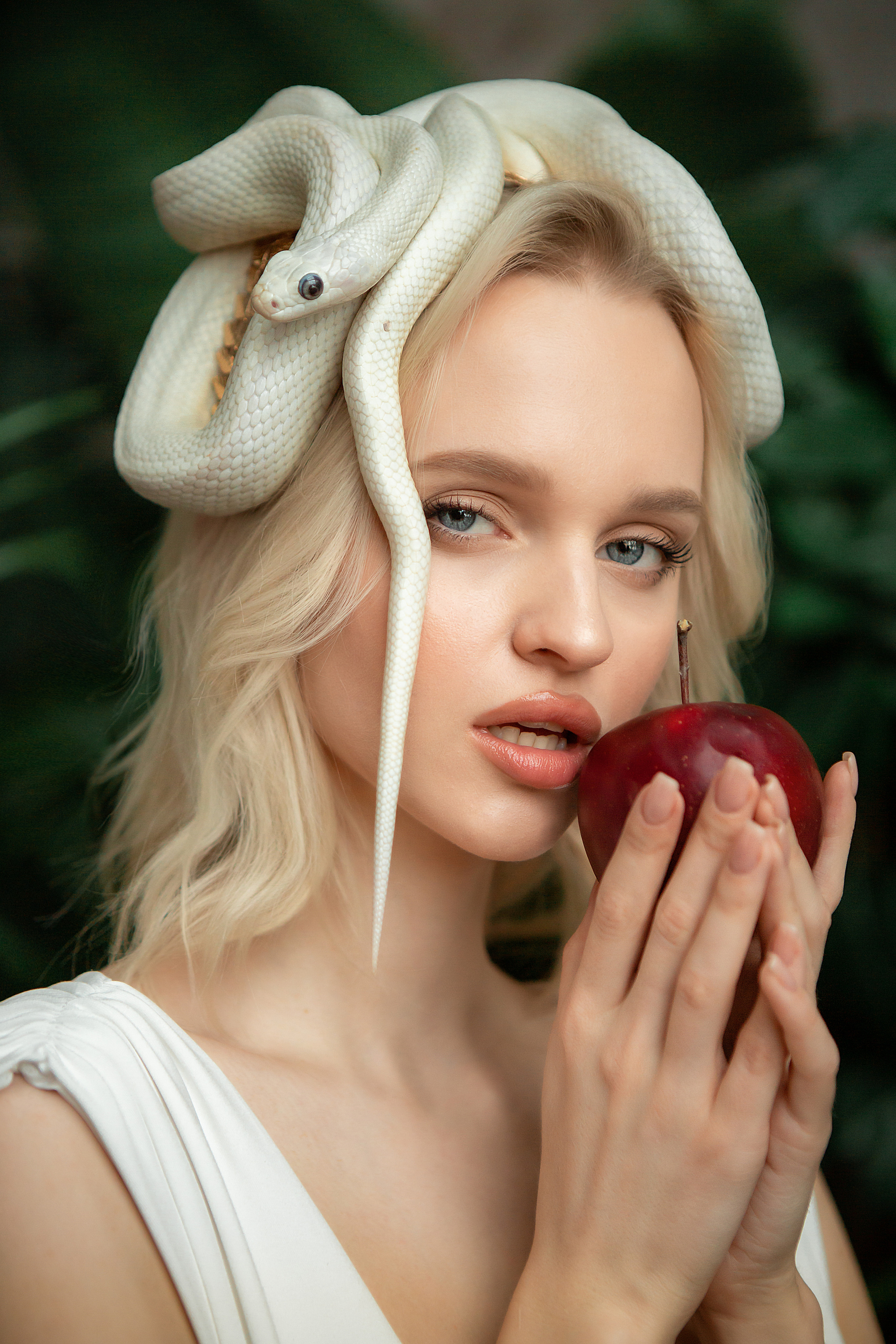 портретная фотосессия, портрет девушки, студийный портрет, тематическая фотосессия