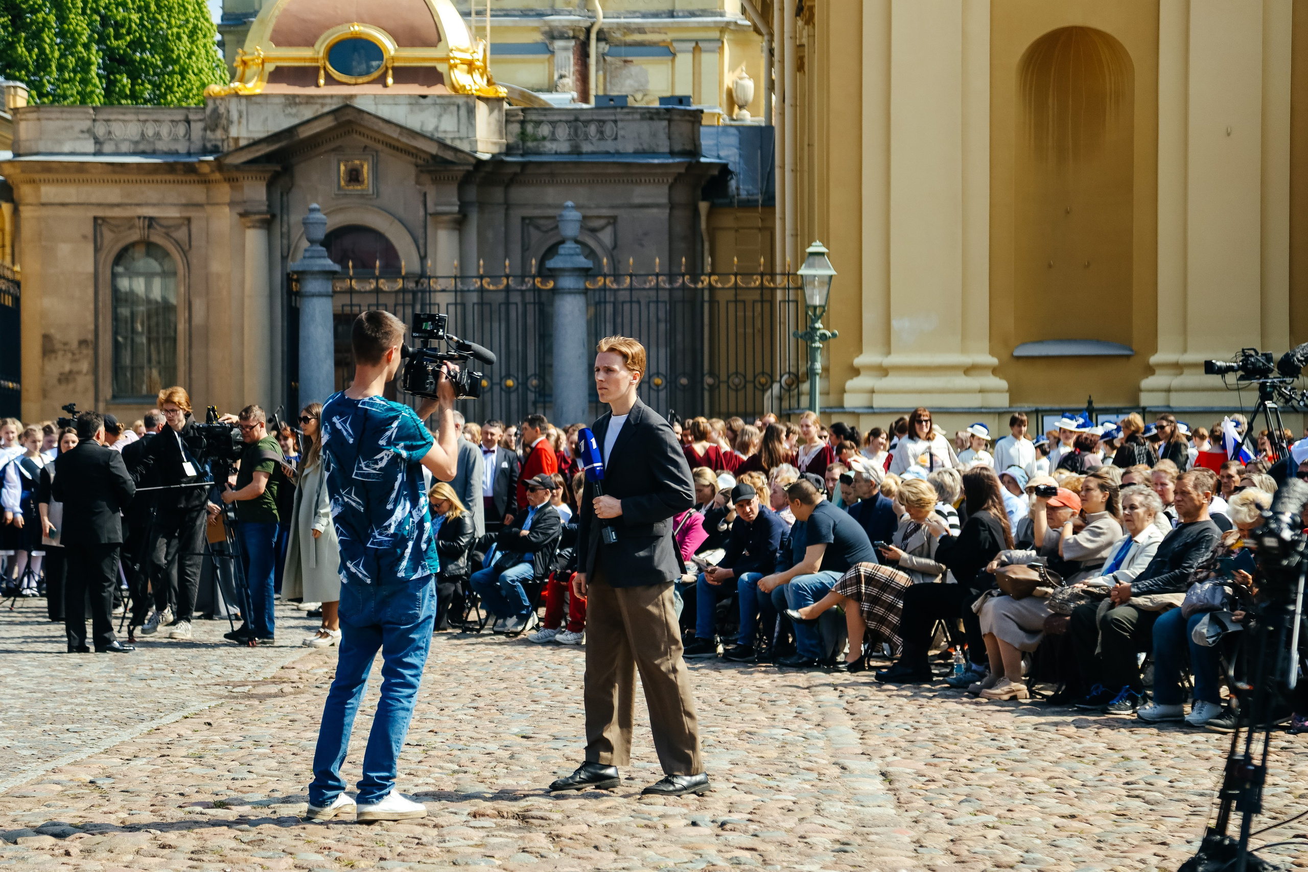 Парад детских духовых оркестров. Семейный фотограф Любовь Саркеева