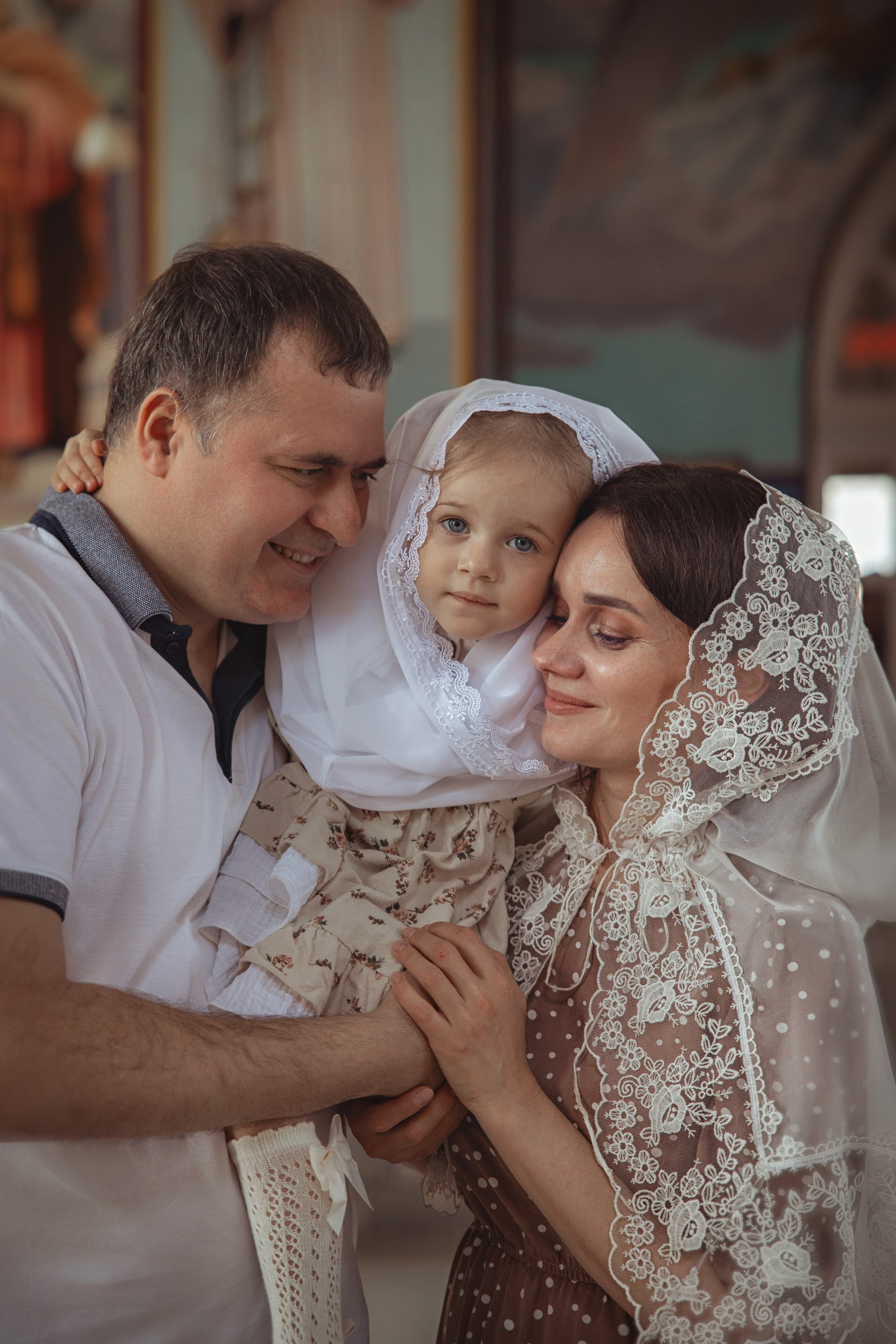 Таинство Крещения Ольги. Храм Михаила Архангела г. Крымск. Фотограф на Крещение и Венчание Краснодарский край — Гранкина Юлия