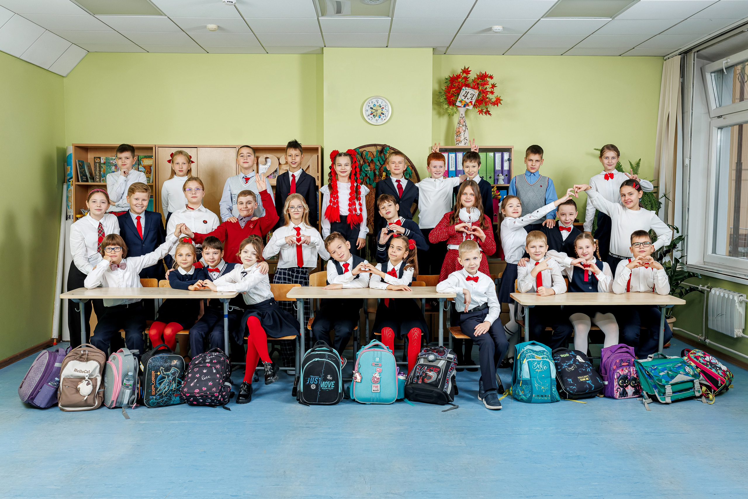 Общие фото класса. Семейный и детский фотограф Комина Елена, Власиха, Одинцово