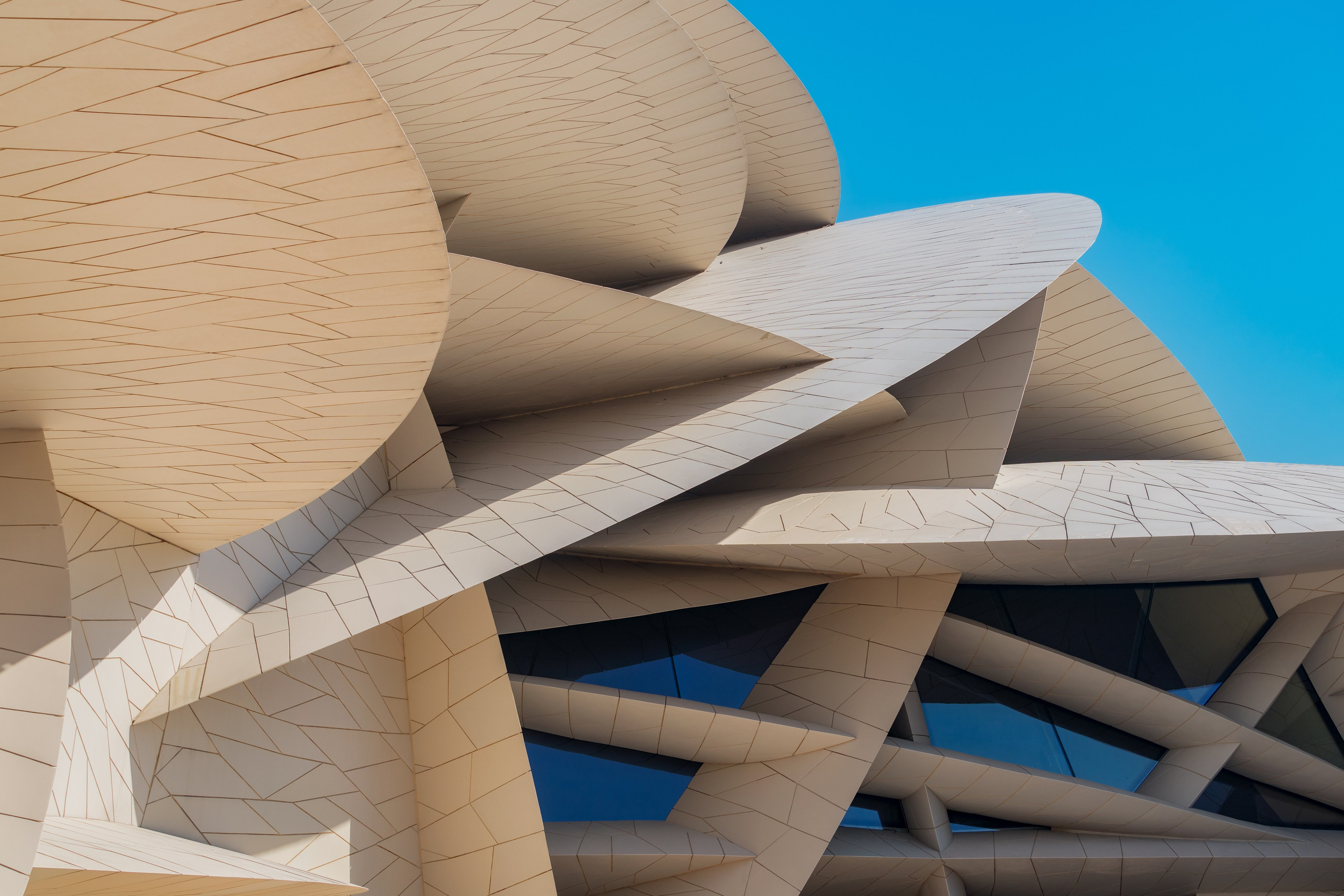 National Museum of Qatar | Doha. Архитектурный фотограф Кирилл Цыбенко. Работаю в Москве, по всей России и Миру