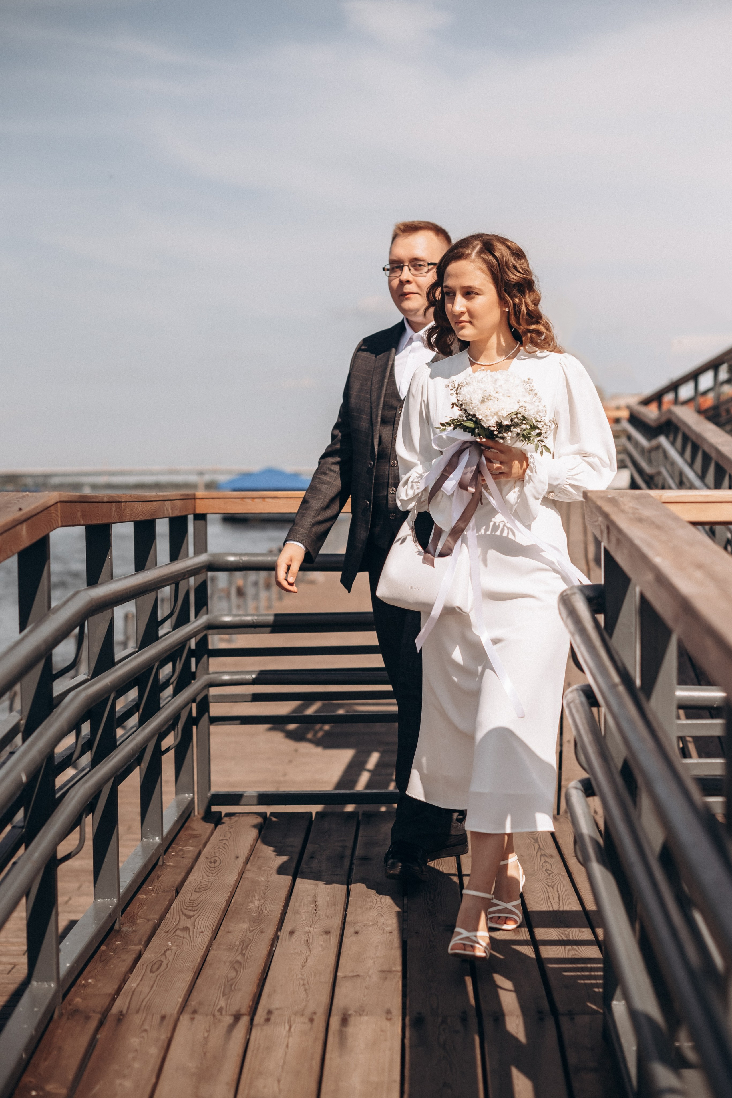 Свадебная прогулка Дарьи и Сергея. Семейный фотограф в Красноярске