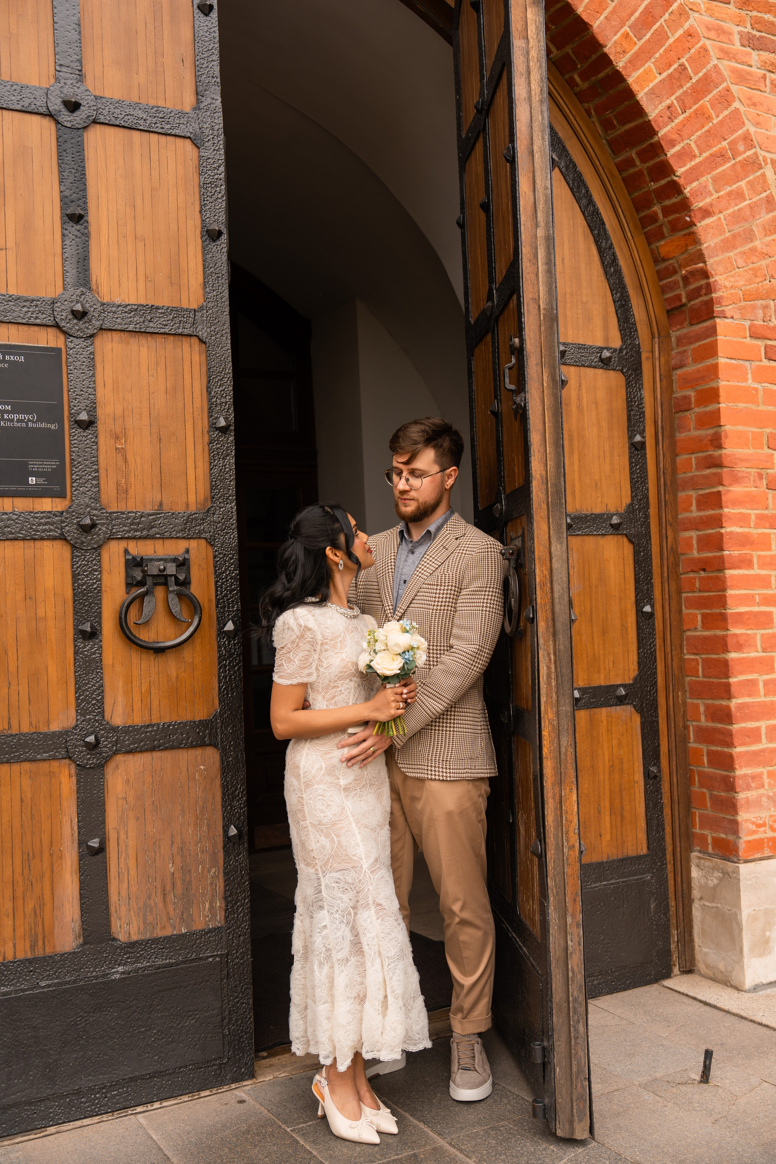 Максим и Харша, Царицыно. Свадебный фотограф в Москве Анна Полушина