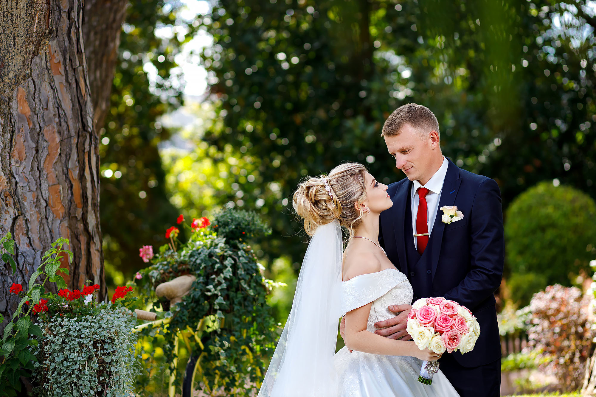 Роман и Юля. Изящная и грациозная свадебная пара. Свадебный фотограф Краснодар, Сочи, Геленджик, Анапа, Ростов