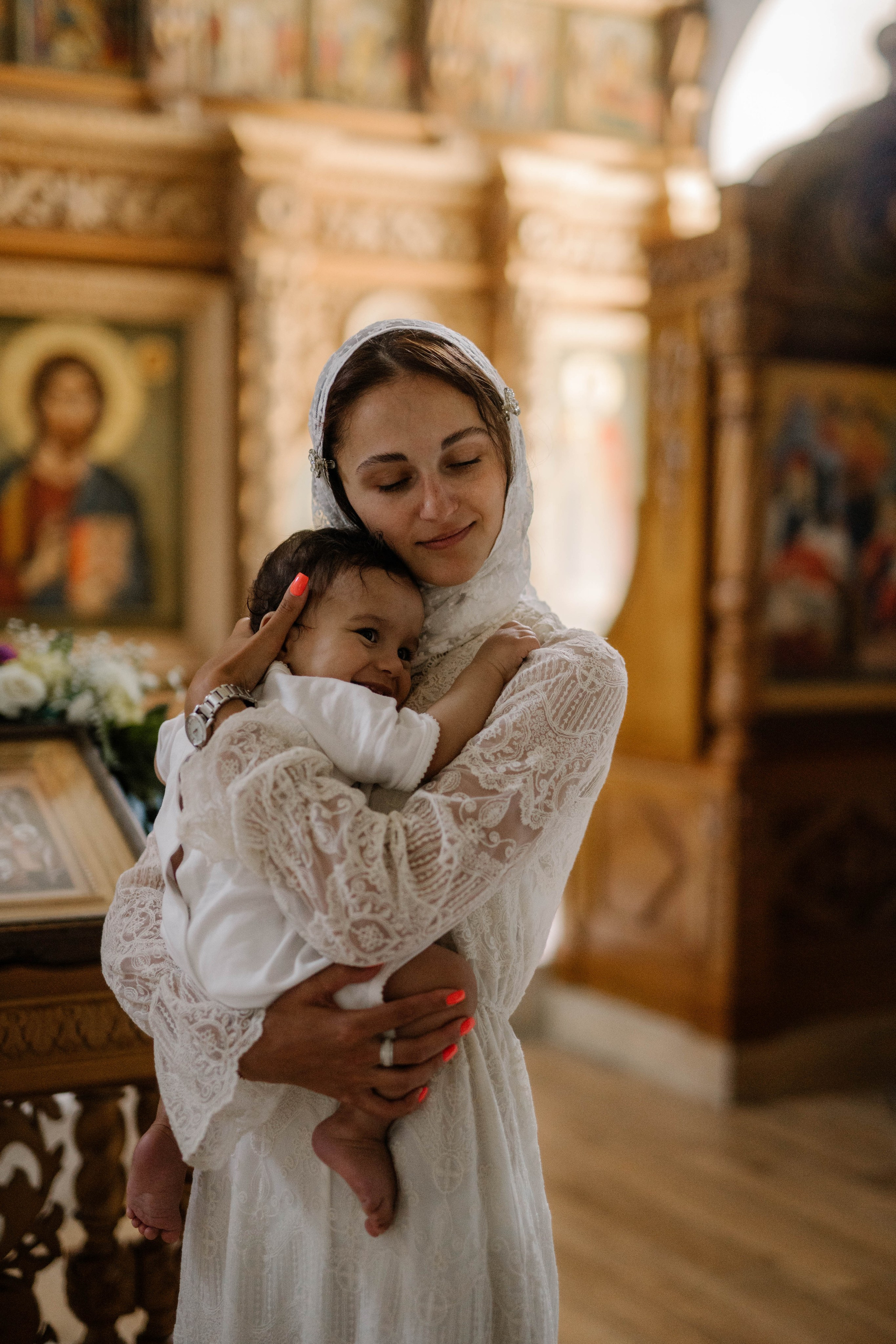 Крещение Мирона. Свадебный и семейный фотограф в Калуге Анна Киреева
