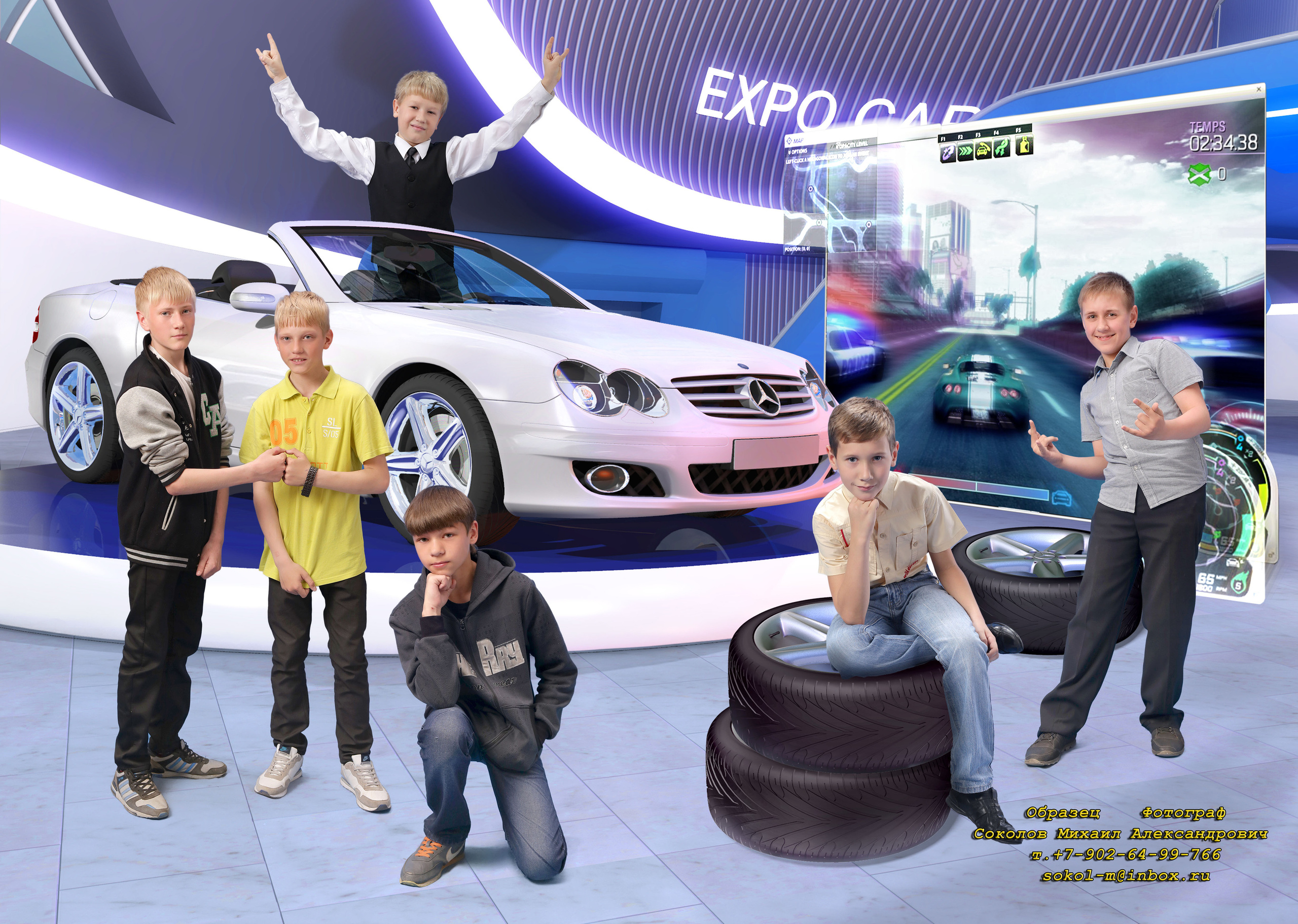 Выпускной школьный альбом «Робот» в г. Пермь стр. 9-10