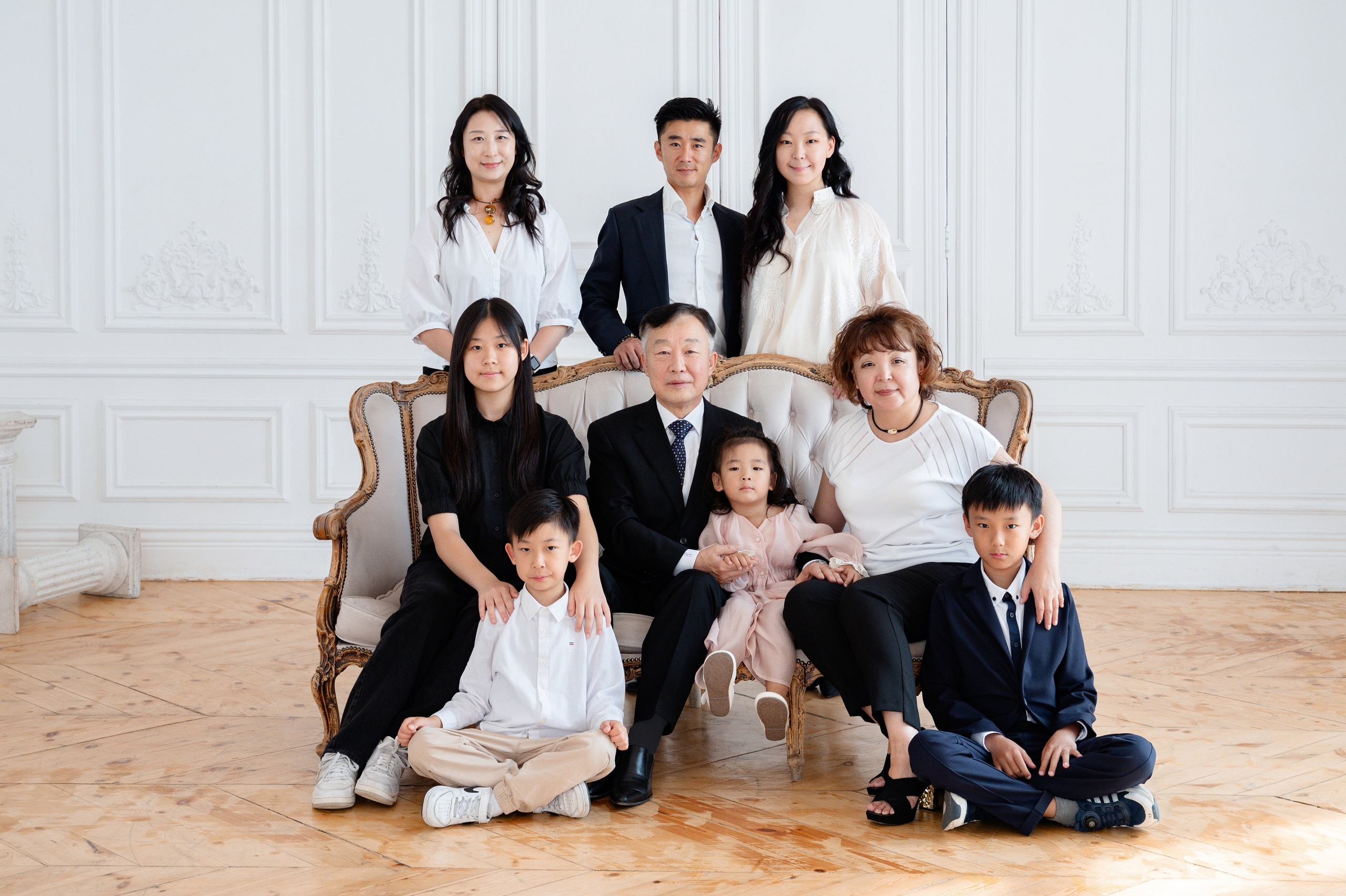 Фотосессия корейской семьи. Фотограф Юлия Кондратьева