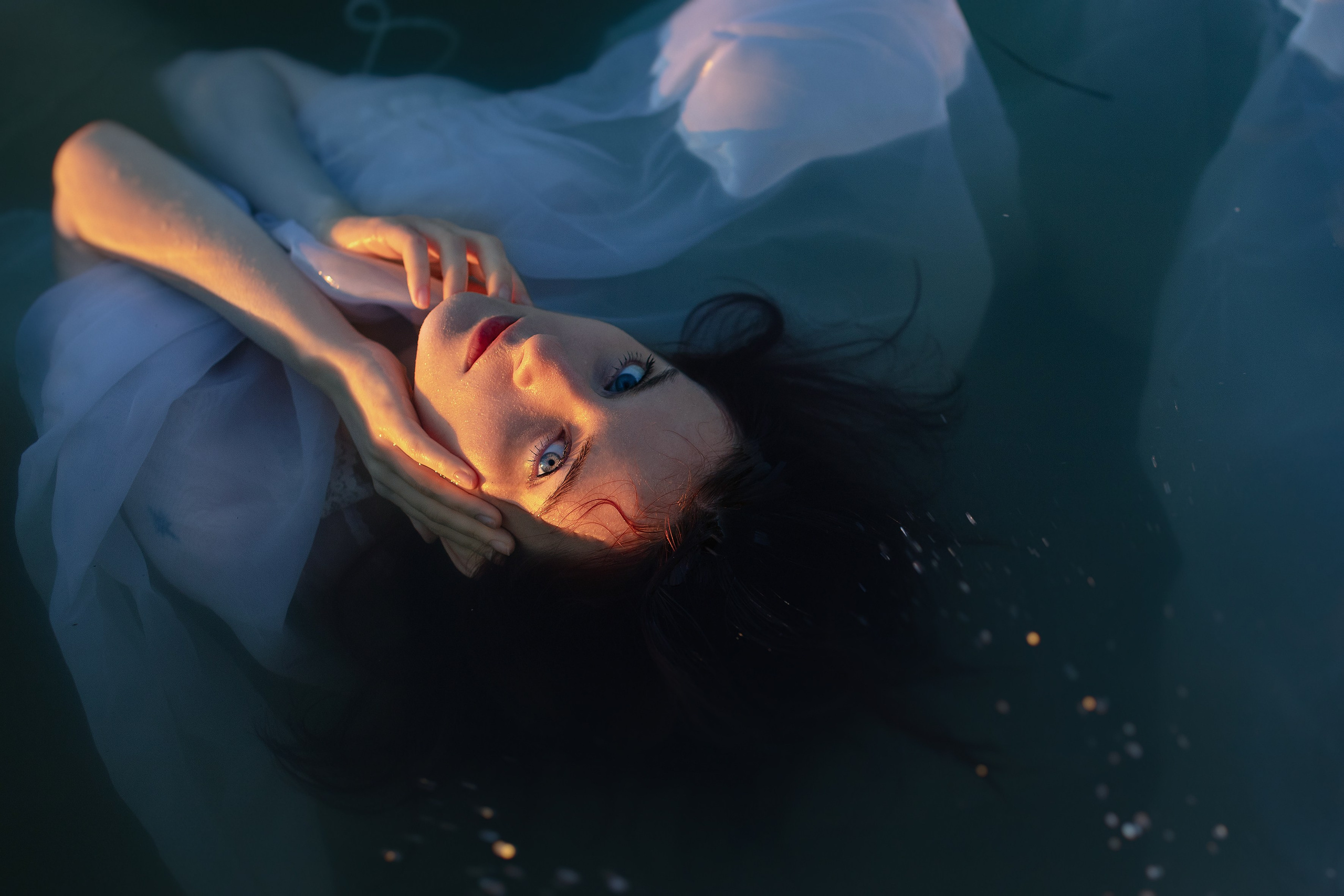 Творческая съемка на озере. Фотограф Минск Елена Украинец