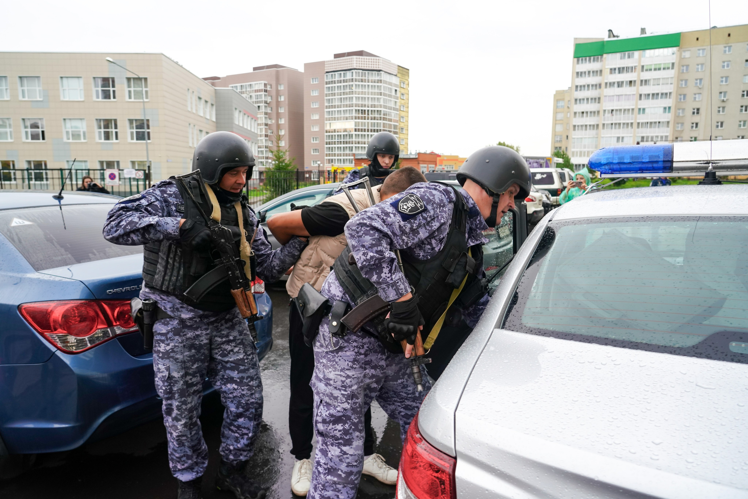 Всероссийские учения по антитеррористической угрозе. Фотограф Кемерово