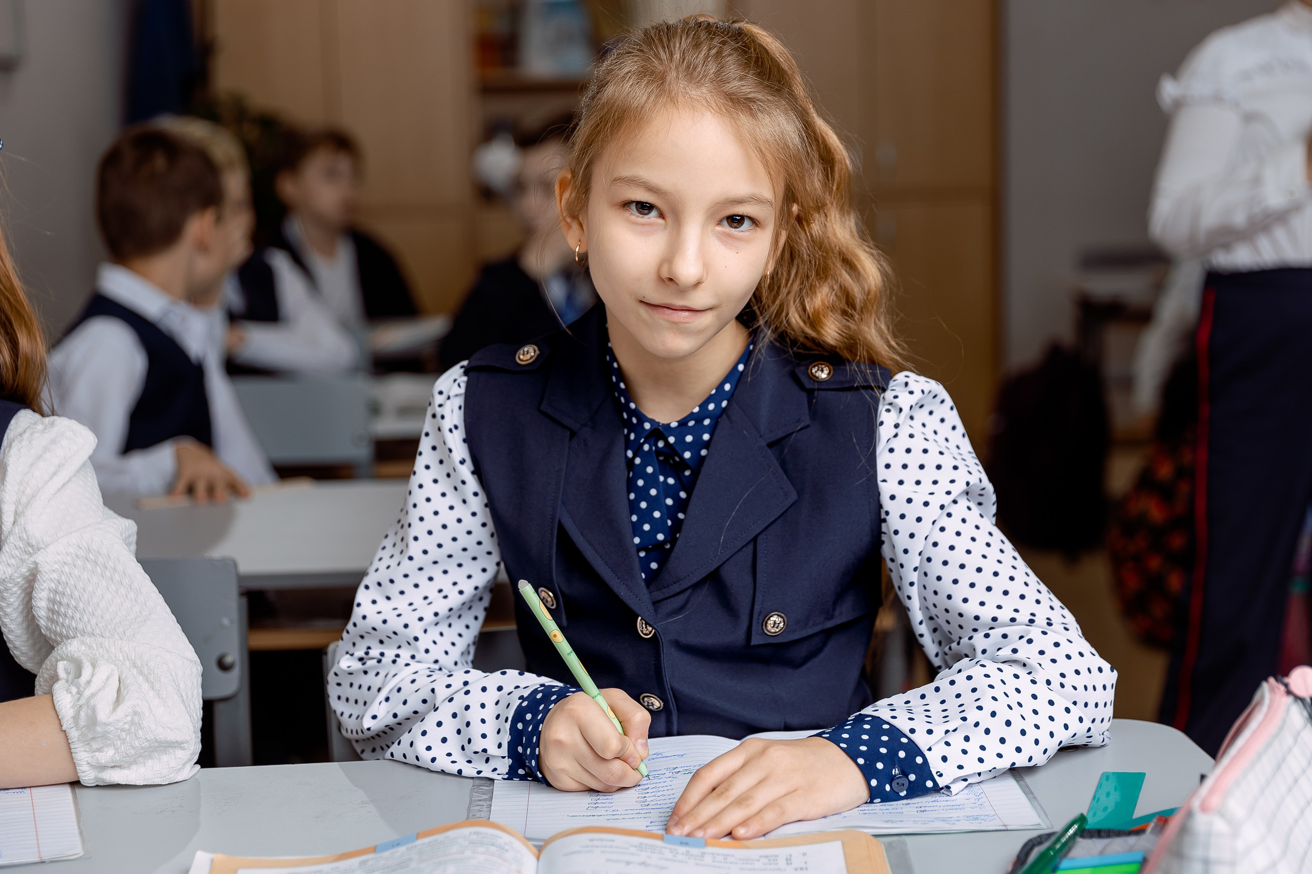 Репортаж на уроках. Семейный и детский фотограф Комина Елена, Власиха, Одинцово