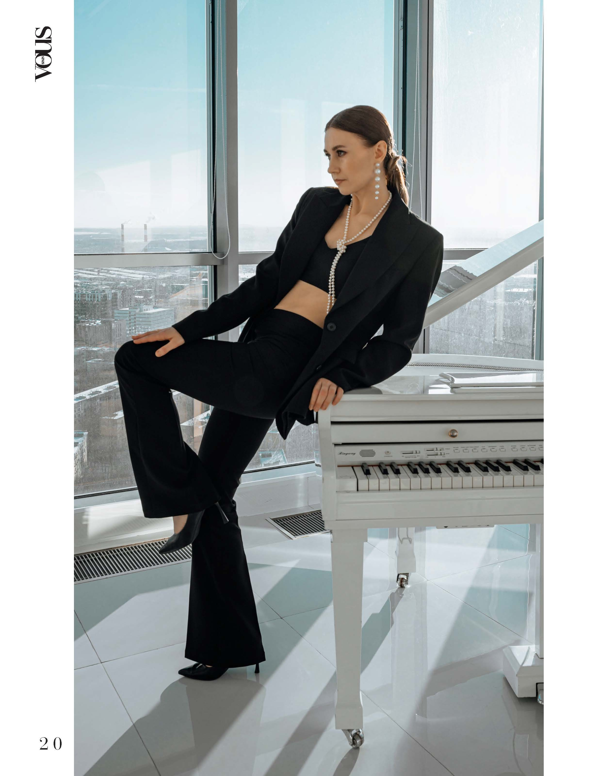 VOUS MAGAZINE Black in White. Портретный фотограф в Санкт-Петербурге Дмитриева Наталия