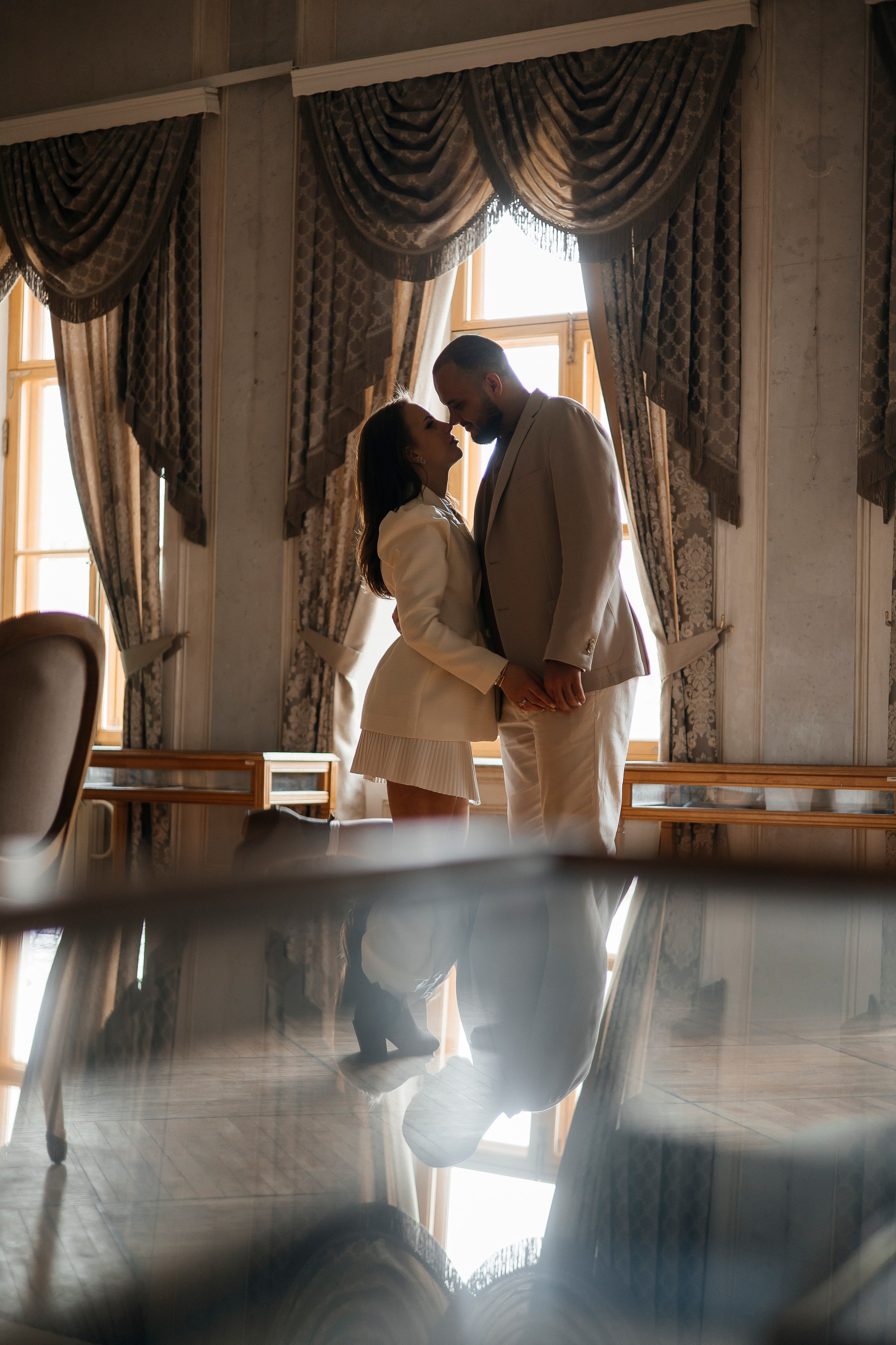 Анастасия и Мостафа (библиотека + прогулка). Фотограф в Москве Екатерина Потапова