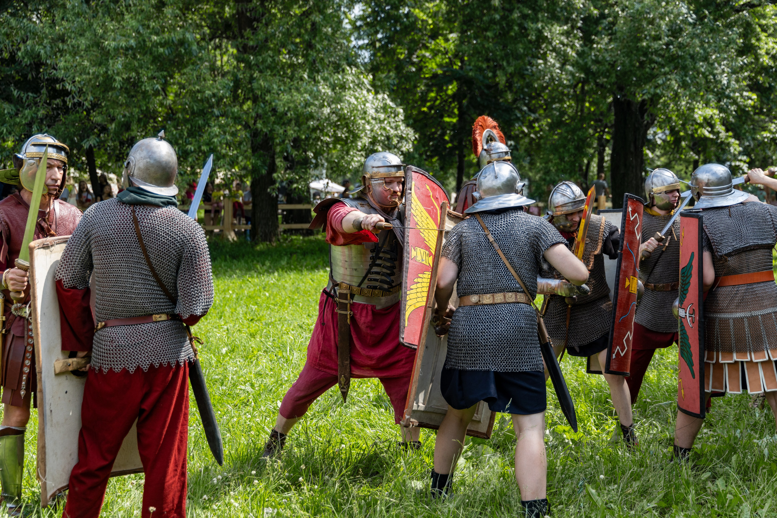 Времена и эпохи 2024. Ростокинский акведук. Площадка Античность. Репортажный, семейный и студийный фотограф в Москве Демин Алексей