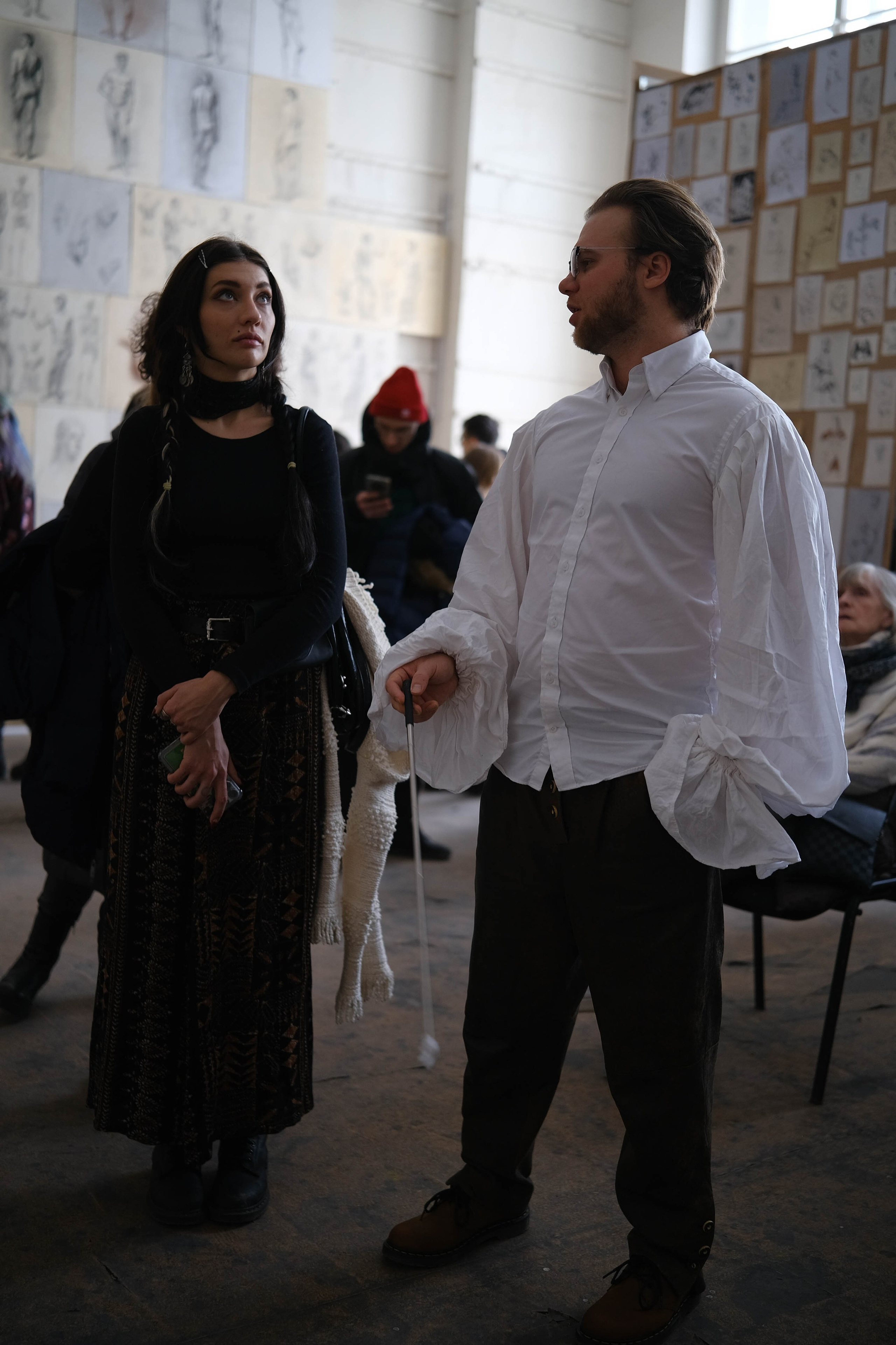 Репортаж частной экскурсии художника Михаила Соловьева в академии художеств Репина. Портретные и творческие съемки Санкт-Петребург