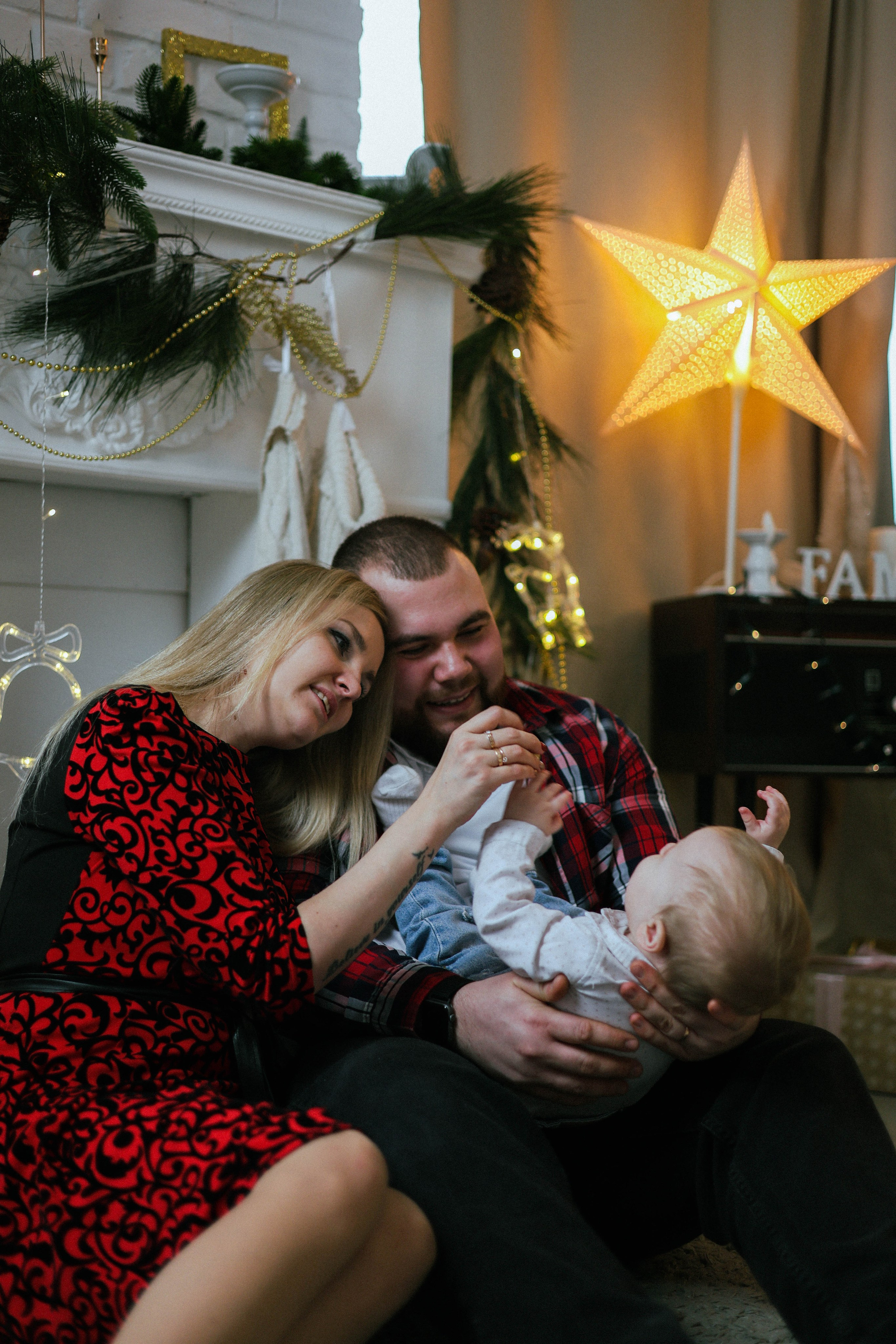 Новогодняя история «Валентина и ее семья». Фотограф в Москве Анастасия Калинина