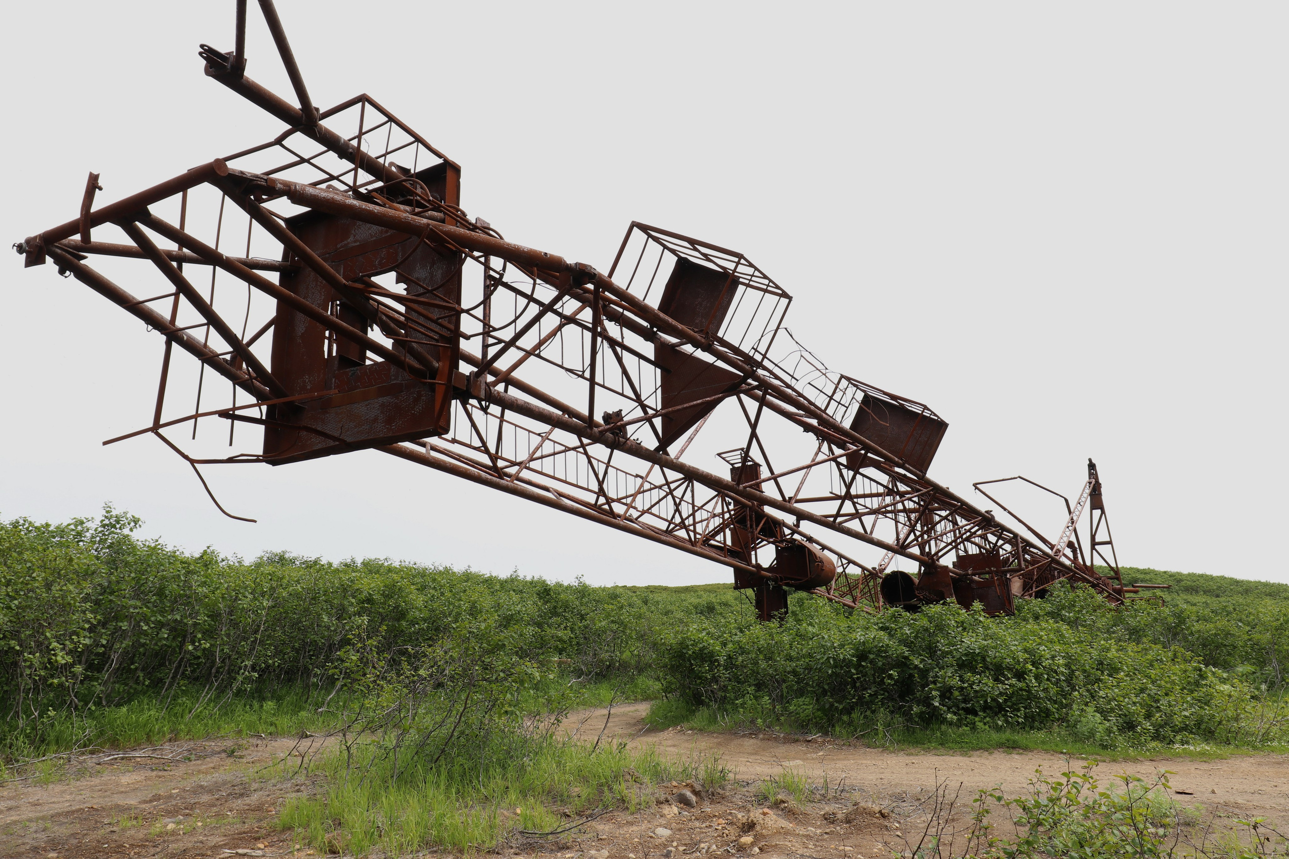 Старая буровая установка