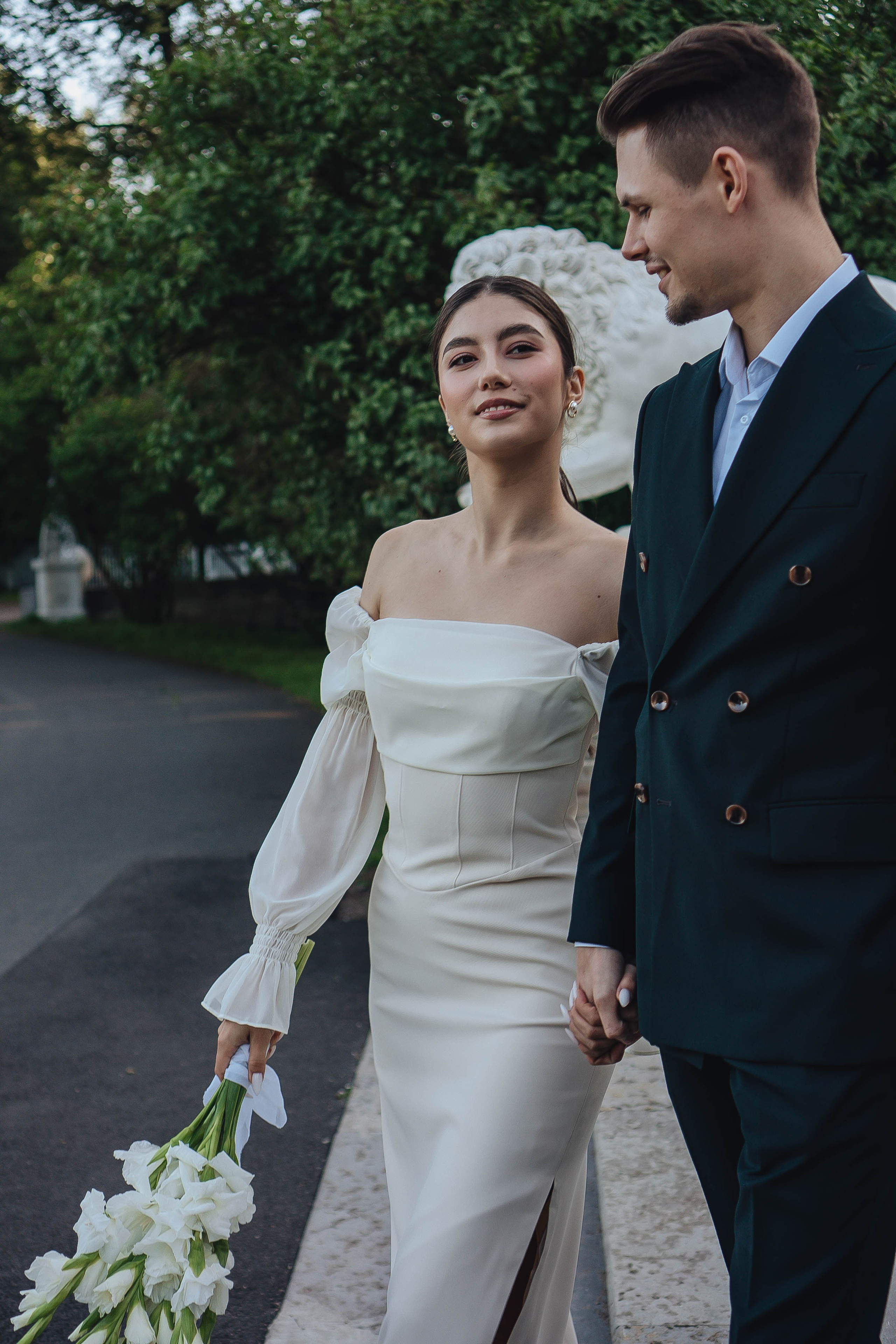 СВАДЕБНАЯ СЬЕМКА НА РАССВЕТЕ НА ЕЛАГИНОМ ОСТОРОВЕ. Профессиональный фотограф, Санкт-Петербург — Виктория Богомолова