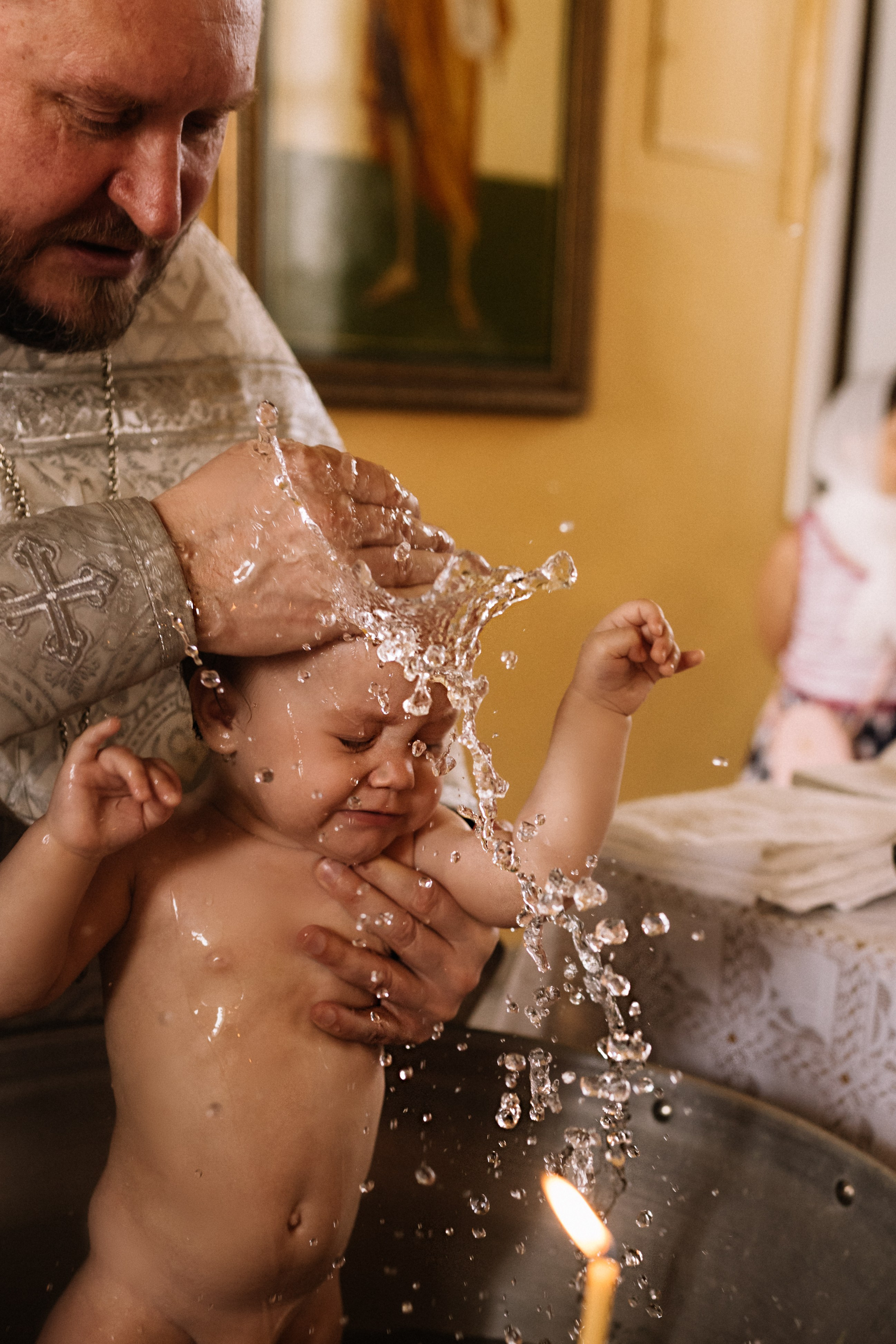 Крещение Даниила. Съемка Таинств Крещения Венчания, детские и семейные съемки в Пензе